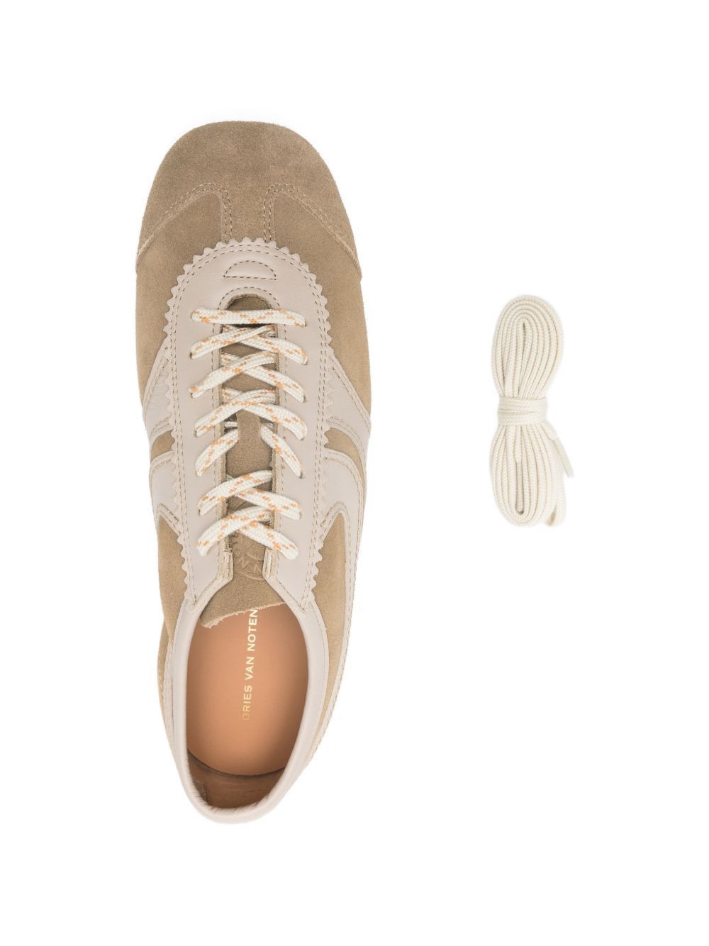 Dries Van Noten LEATHER SNEAKERS Size US 10 / IT 40 - 3 Thumbnail