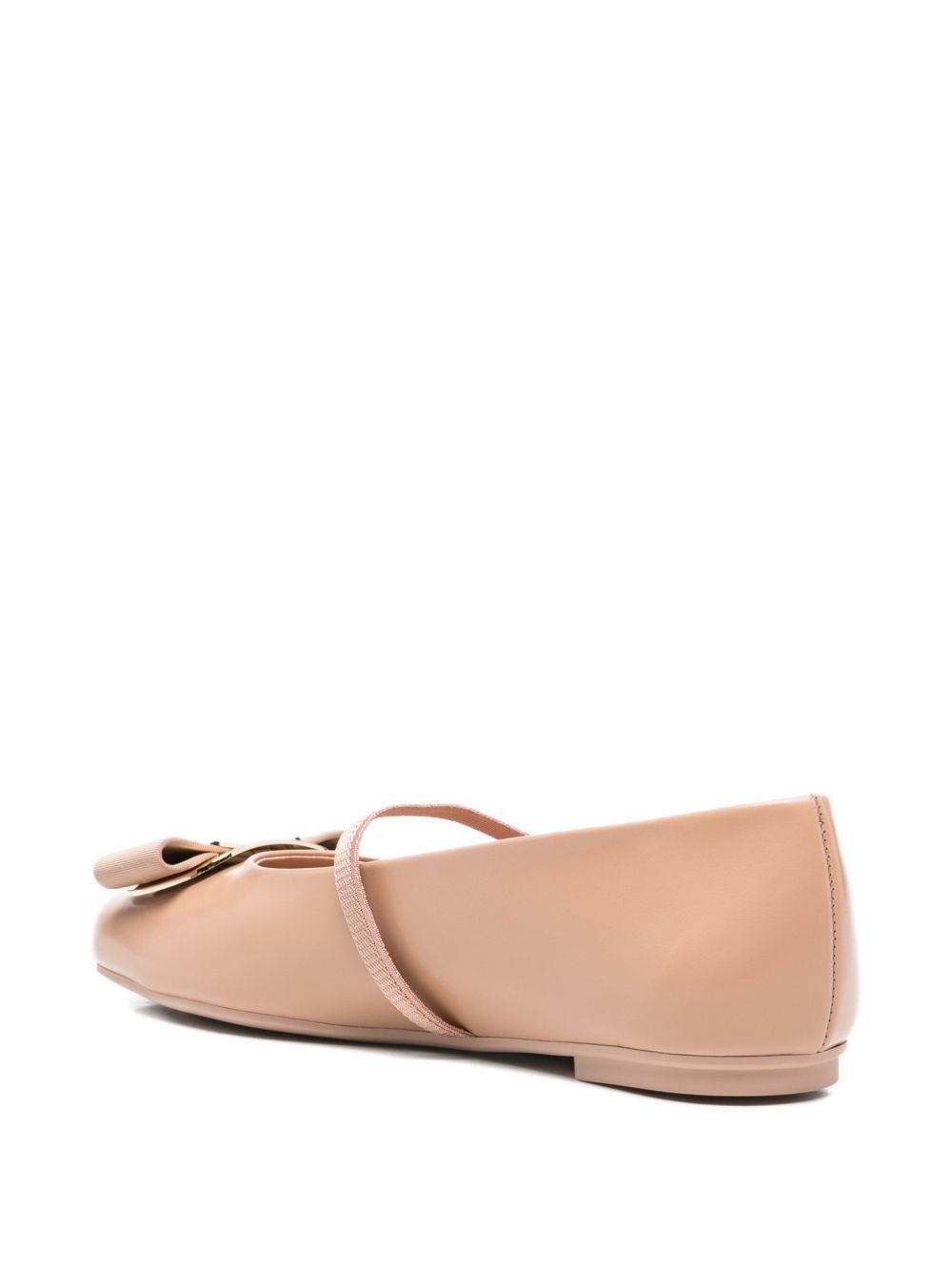 Salvatore Ferragamo VARA LEATHER BALLETS Size US 7 / IT 37 - 2 Thumbnail