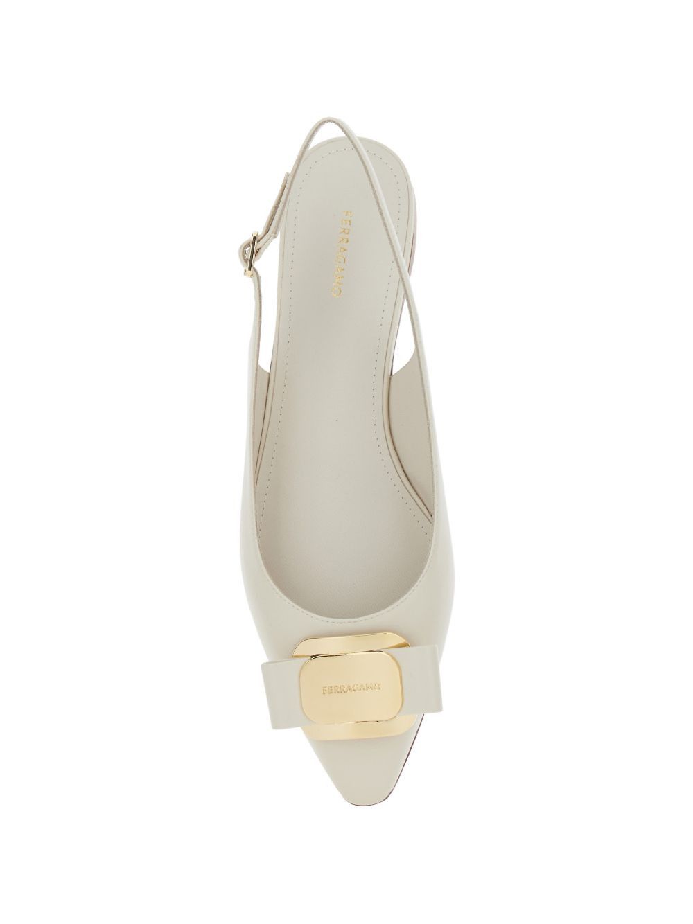 Salvatore Ferragamo LEATHER SLINGBACK PUMPS Size US 6.5 / IT 36.5 - 2 Thumbnail