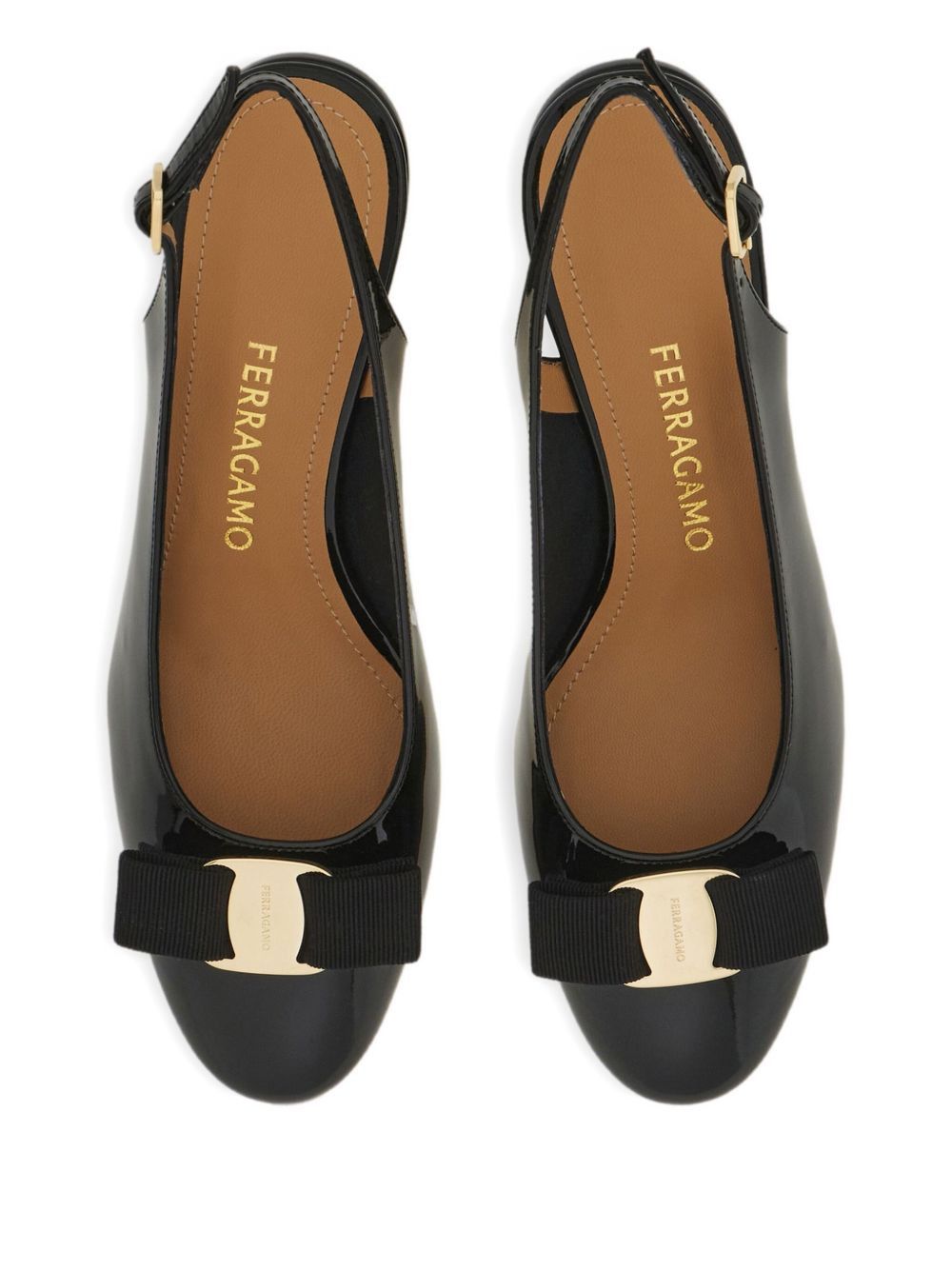 Salvatore Ferragamo LEATHER SLINGBACK PUMPS Size US 9 / IT 39 - 3 Thumbnail