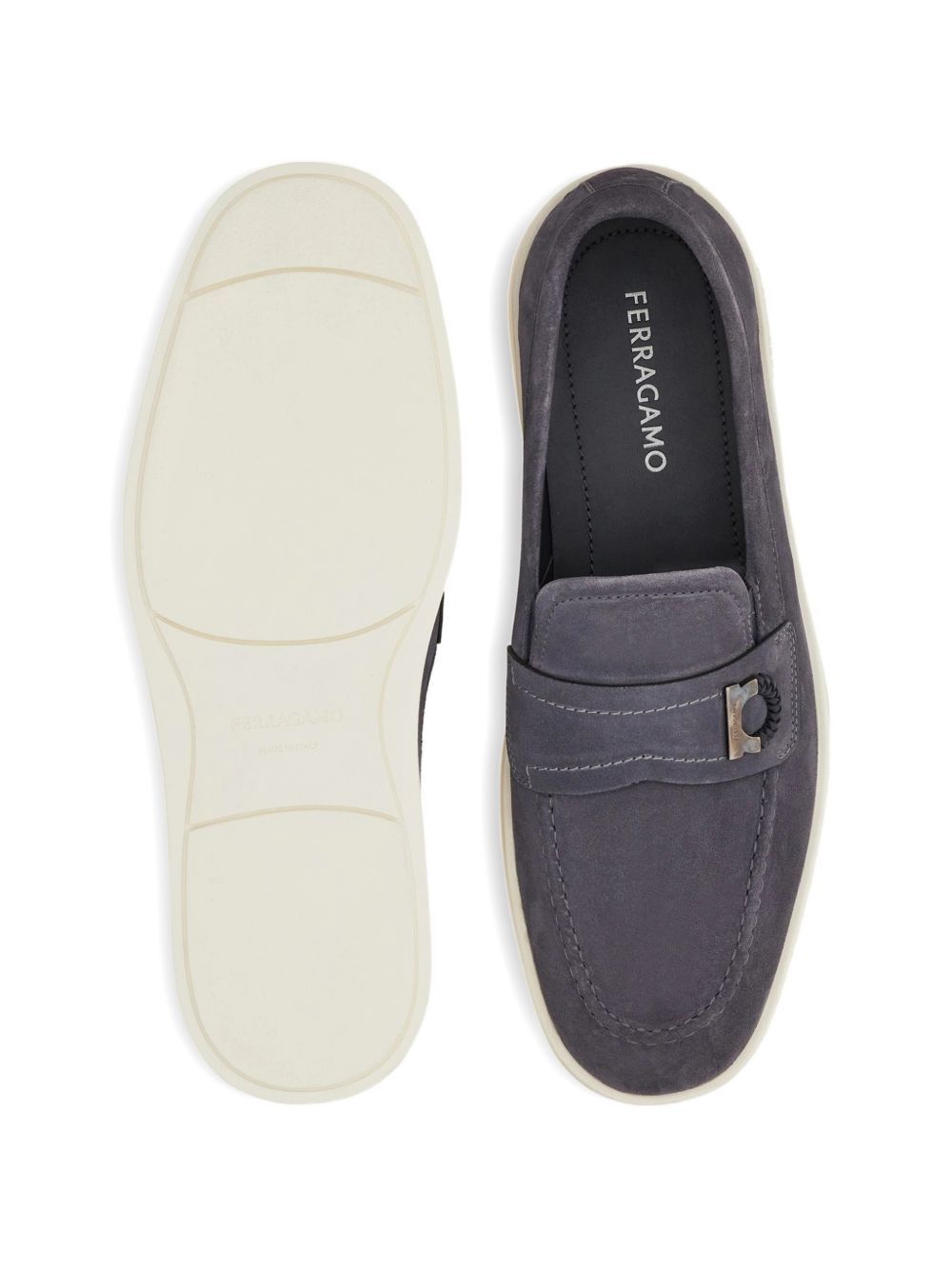 Salvatore Ferragamo LEATHER LOAFERS Size US 9.5 / EU 42-43 - 4 Thumbnail