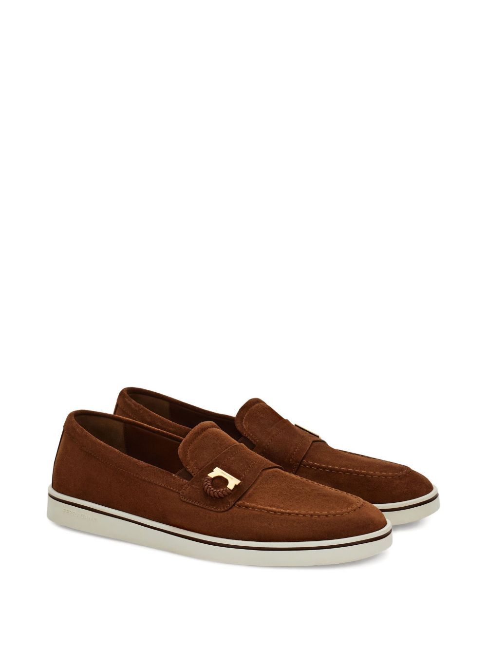 Salvatore Ferragamo LEATHER LOAFERS Size US 7.5 / EU 40-41 - 2 Thumbnail