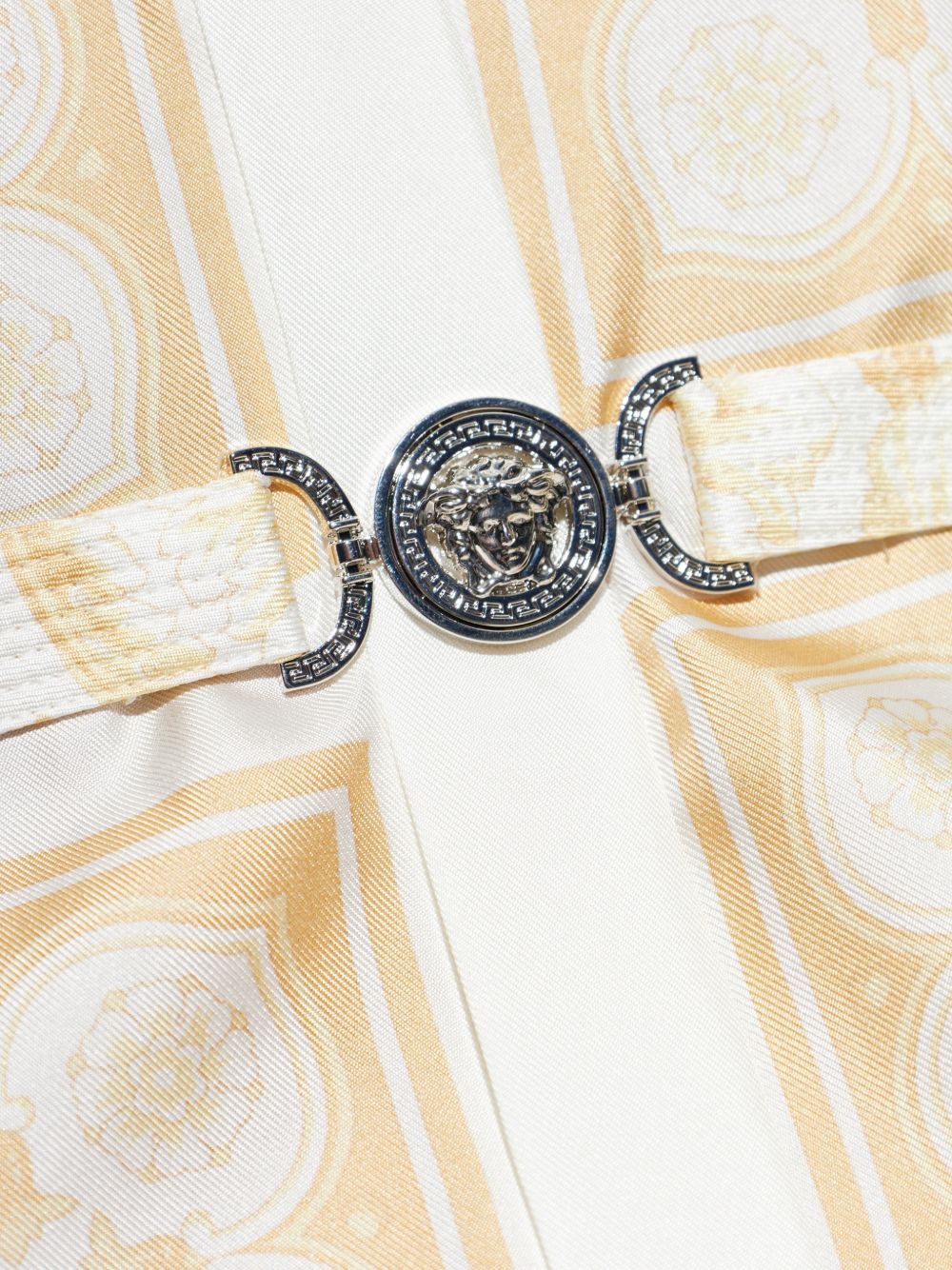 Versace BAROCCO PRINT SILK SHIRTDRESS Size S / US 4 / IT 40 - 3 Thumbnail