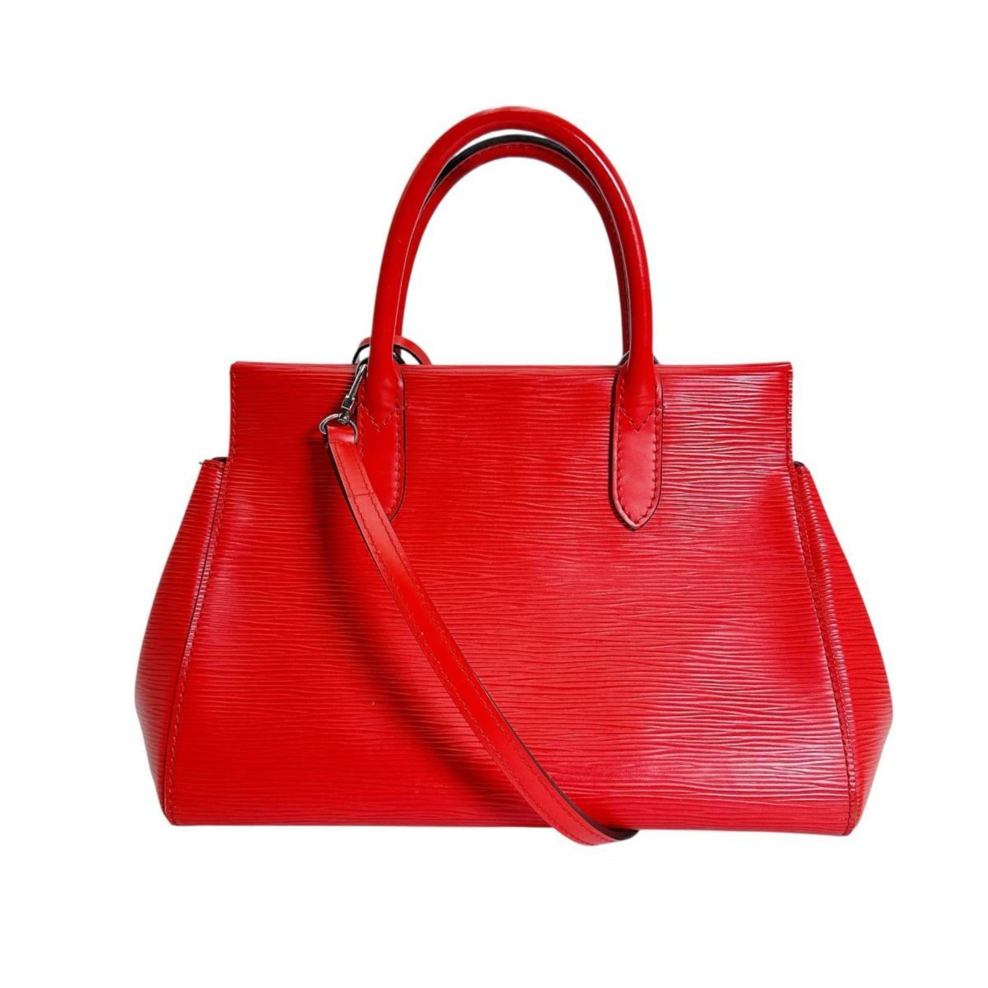 Louis Vuitton Louis Vuitton Epi Marly BB Handbag M41378 Red Size ONE SIZE - 2 Thumbnail