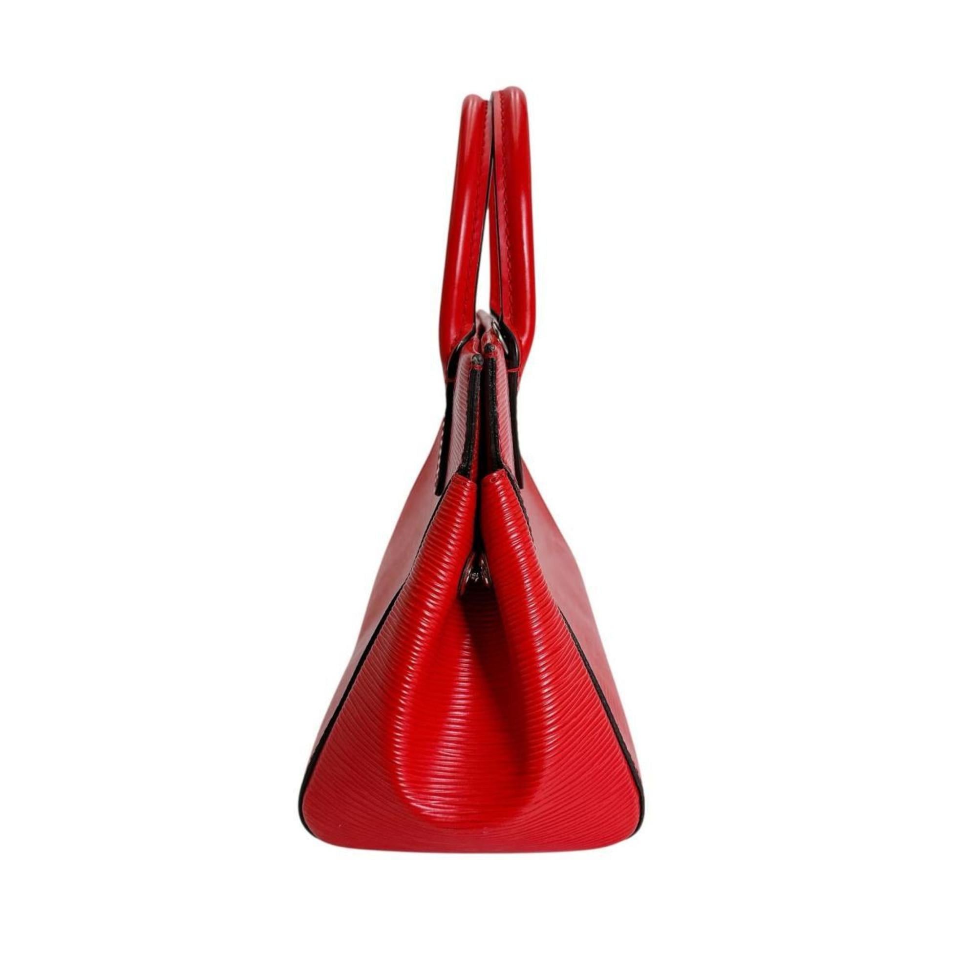 Louis Vuitton Louis Vuitton Epi Marly BB Handbag M41378 Red Size ONE SIZE - 3 Thumbnail