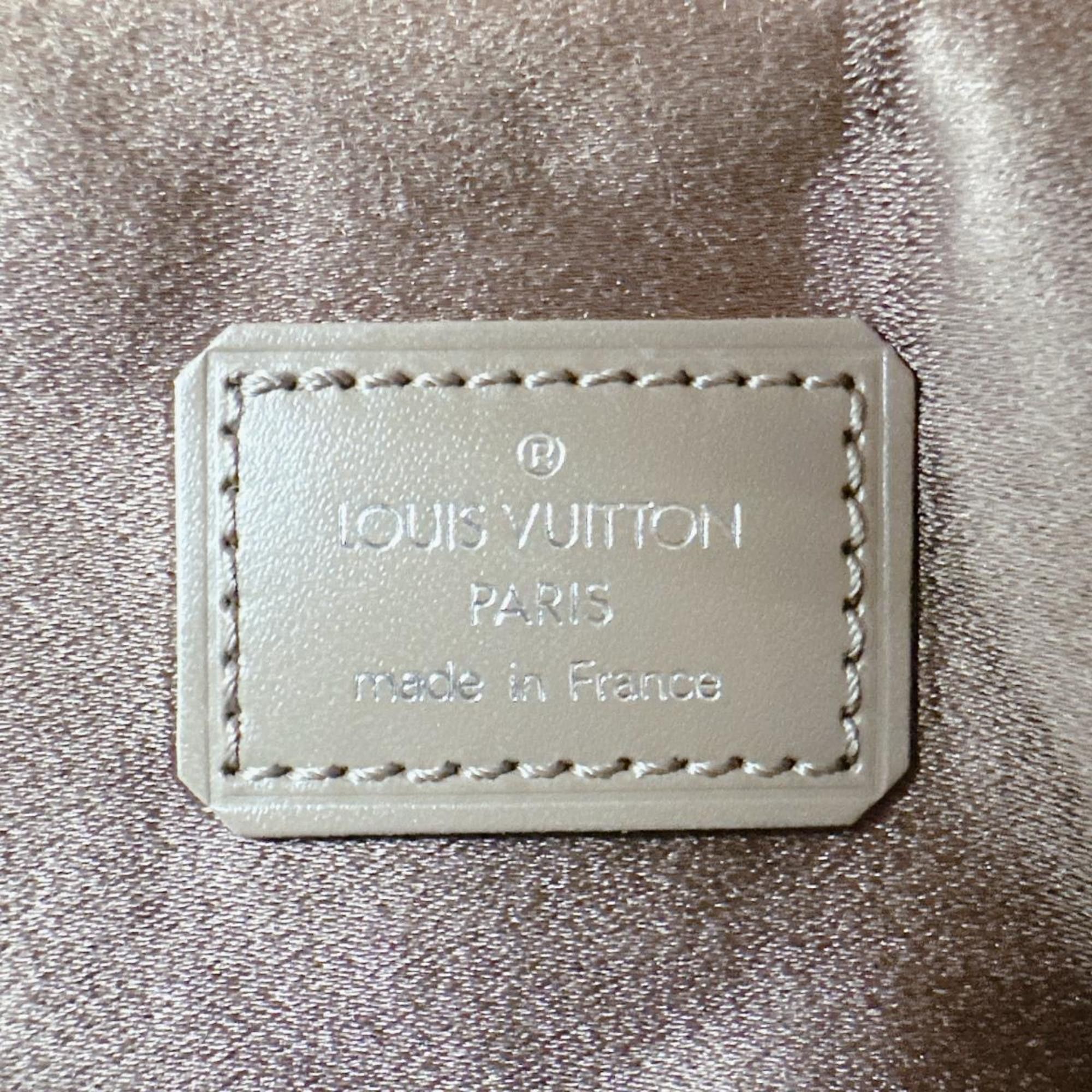 Louis Vuitton Louis Vuitton Little Alma Monogram Satin Pouch Bag M92147 Beige Size ONE SIZE - 13 Thumbnail