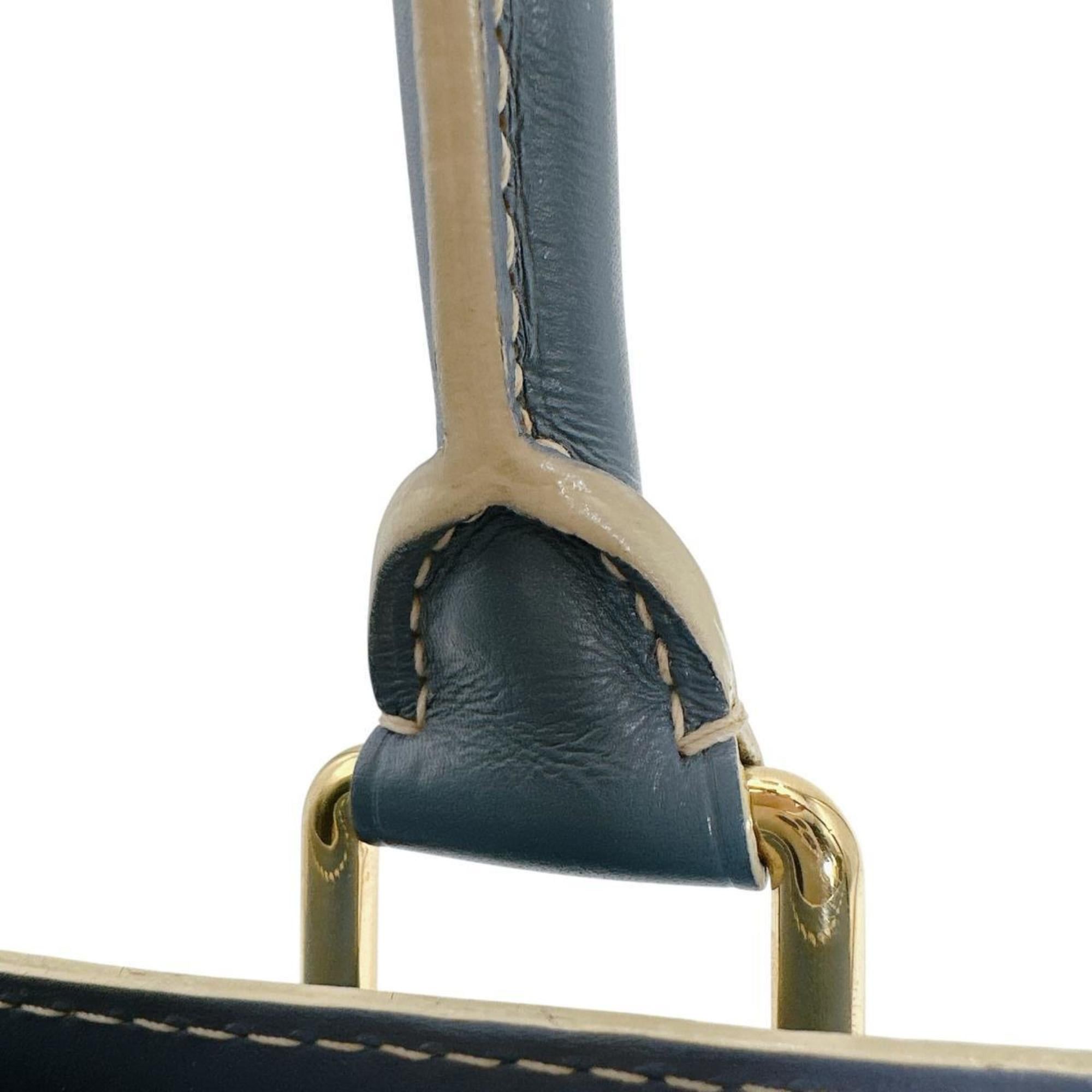 Louis Vuitton Louis Vuitton Fabulous Suhali Leather Handbag M91813 Blue Size ONE SIZE - 10 Thumbnail
