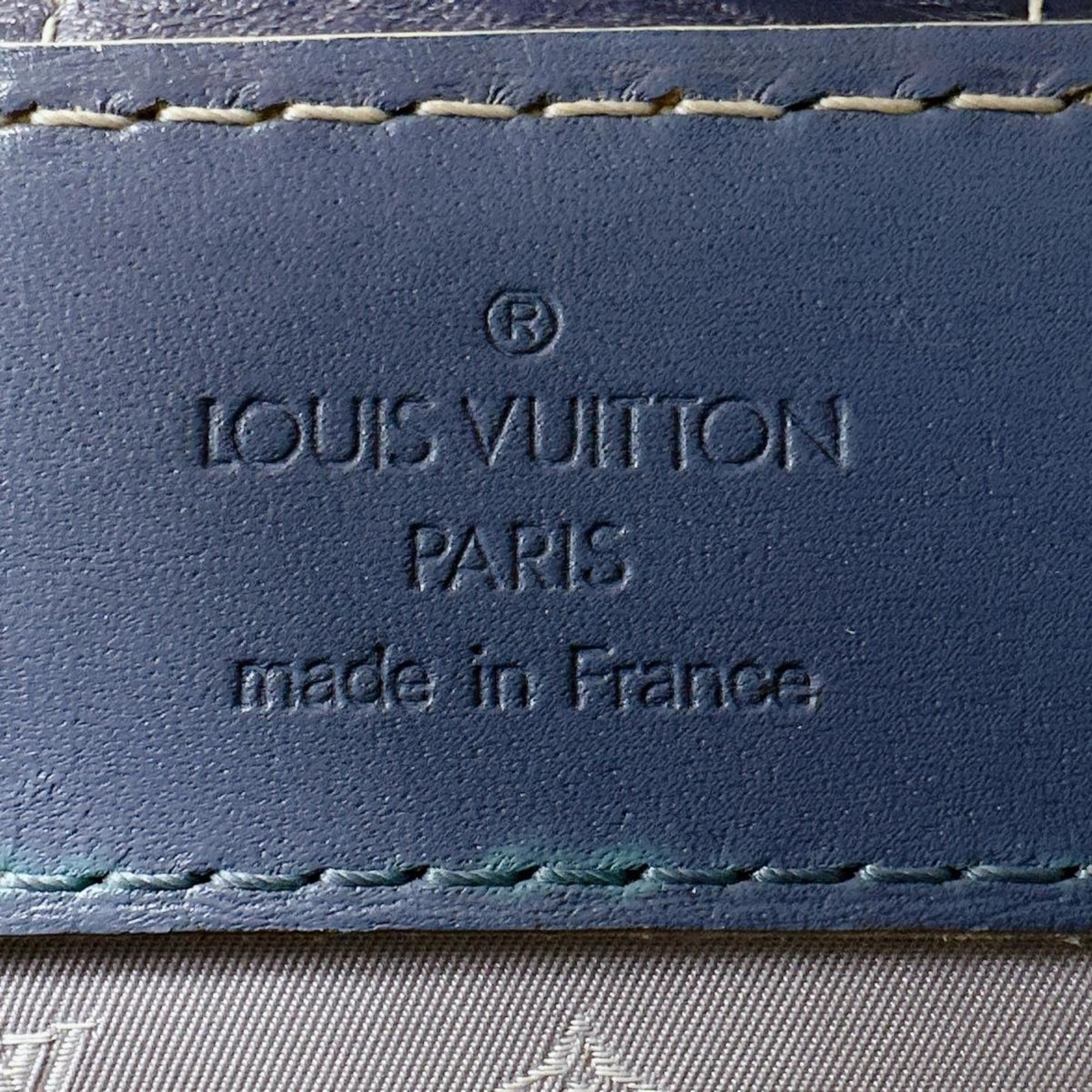 Louis Vuitton Louis Vuitton Fabulous Suhali Leather Handbag M91813 Blue Size ONE SIZE - 20 Thumbnail