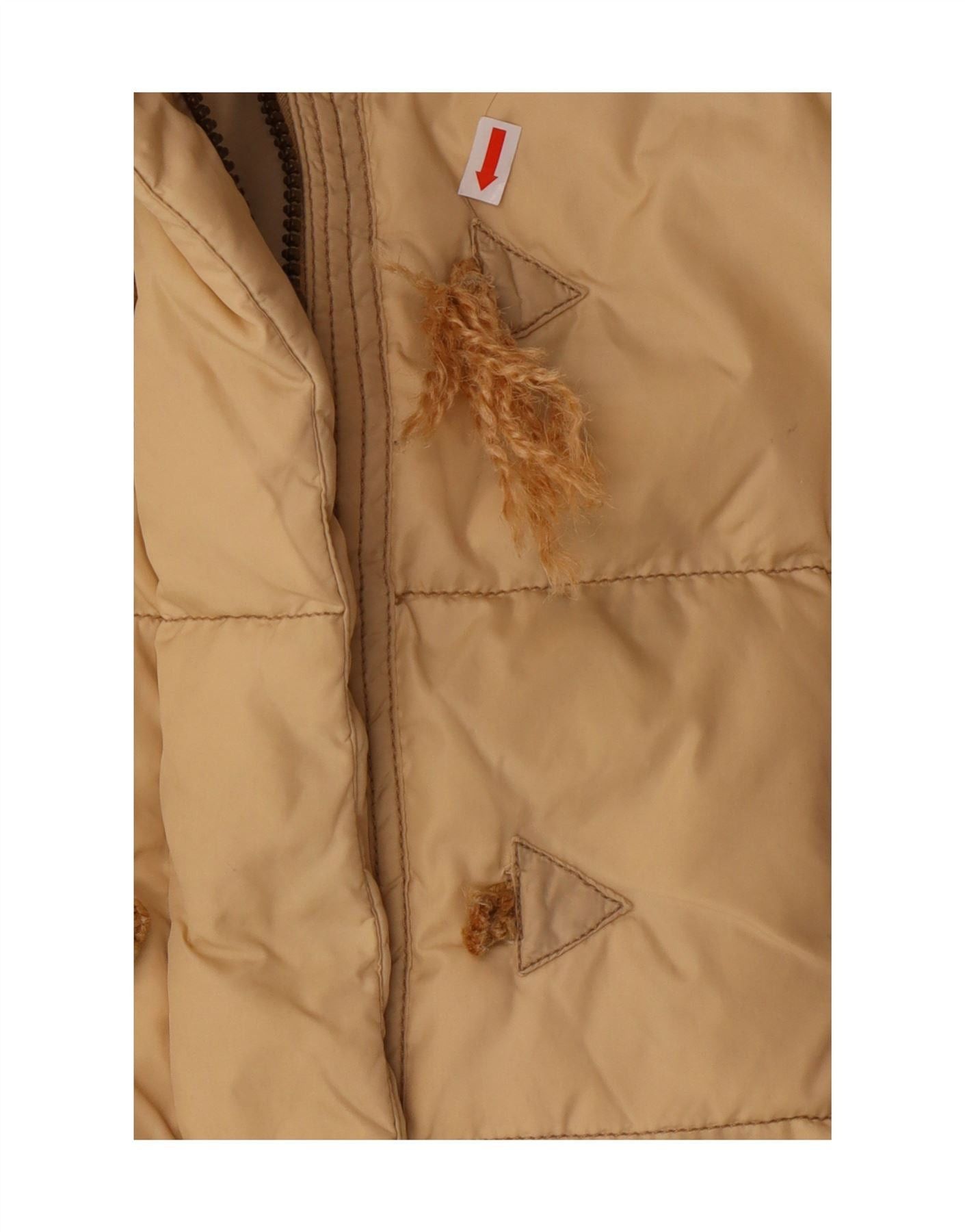 Ralph Lauren Womens Padded Gilet UK 14 Medium Beige Nylon Size M / US 6-8 / IT 42-44 - 3 Thumbnail