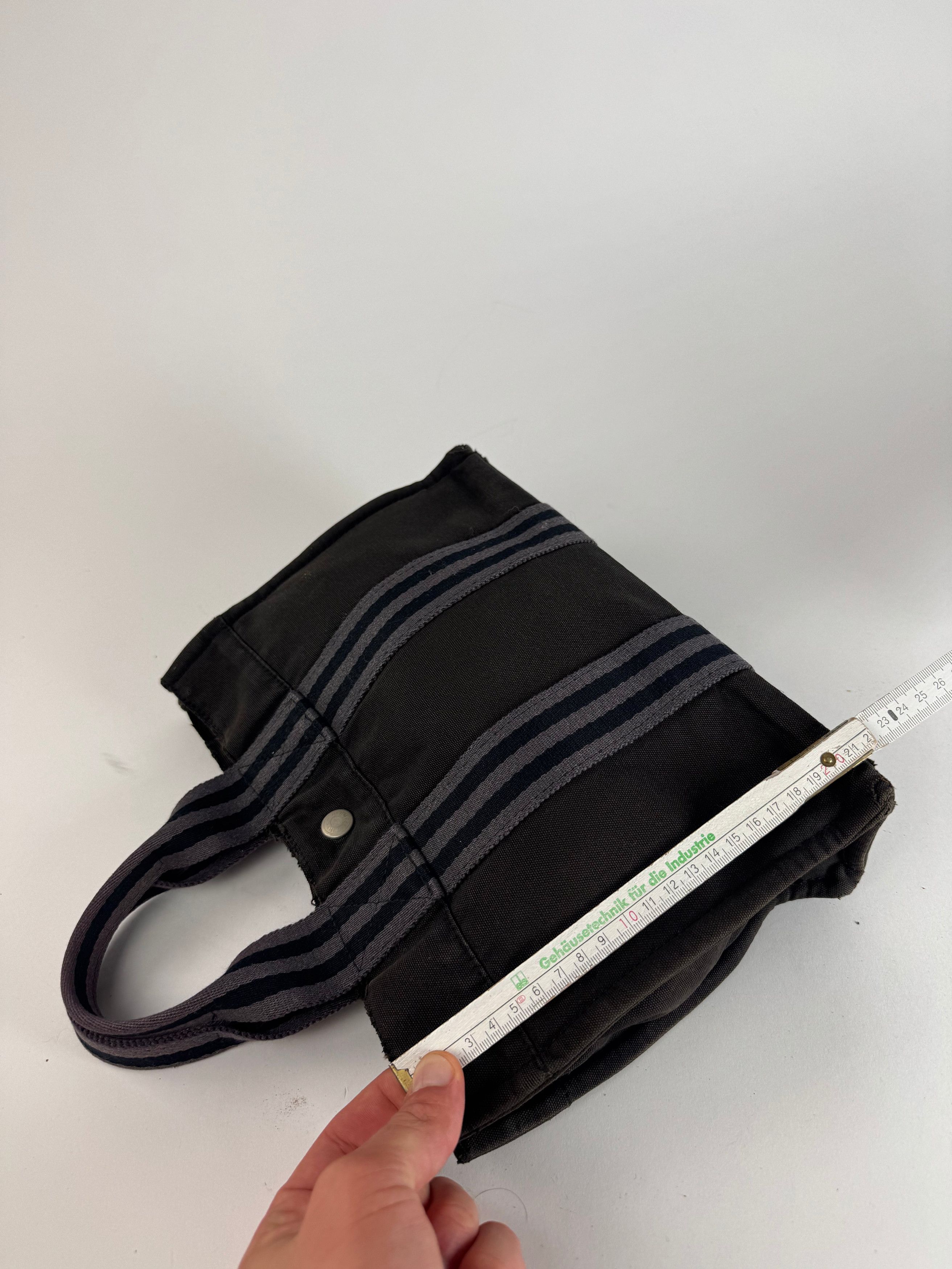 Other Vintage Hermes Canvas Mini Tote Bag Black Size ONE SIZE - 13 Thumbnail