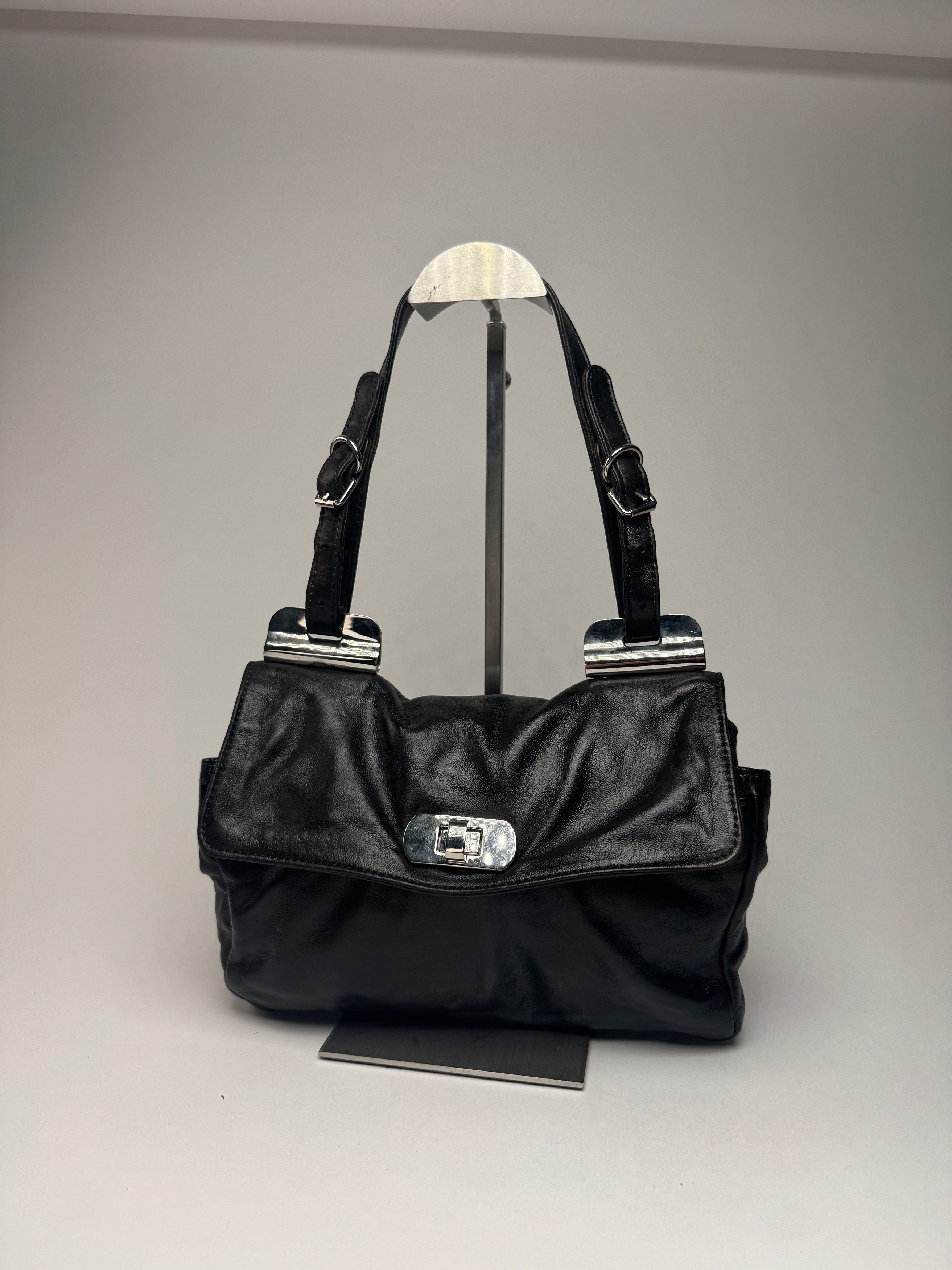 Marni Vintage Leather Bag black brown Size ONE SIZE - 12 Thumbnail