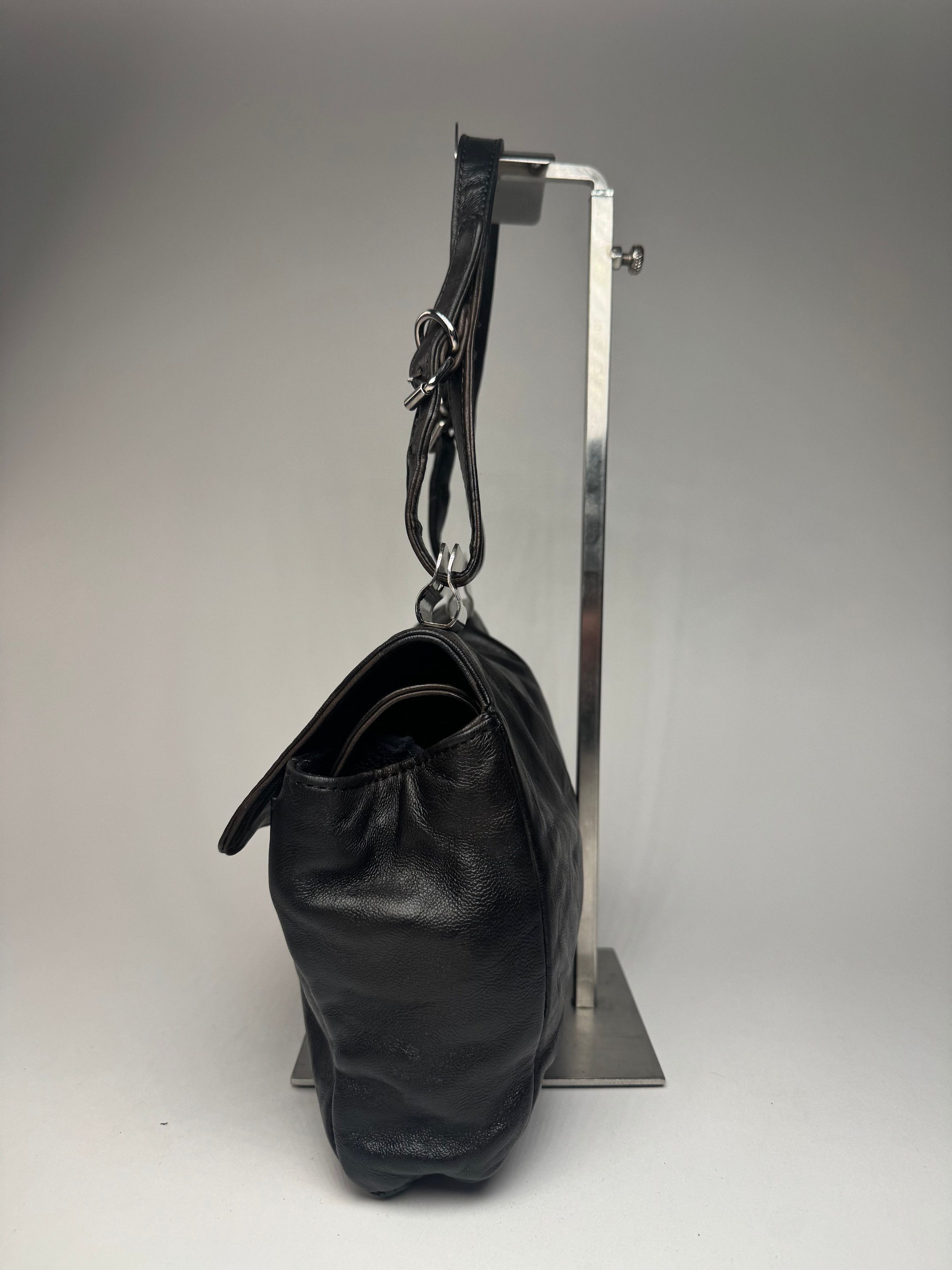 Marni Vintage Leather Bag black brown Size ONE SIZE - 8 Thumbnail