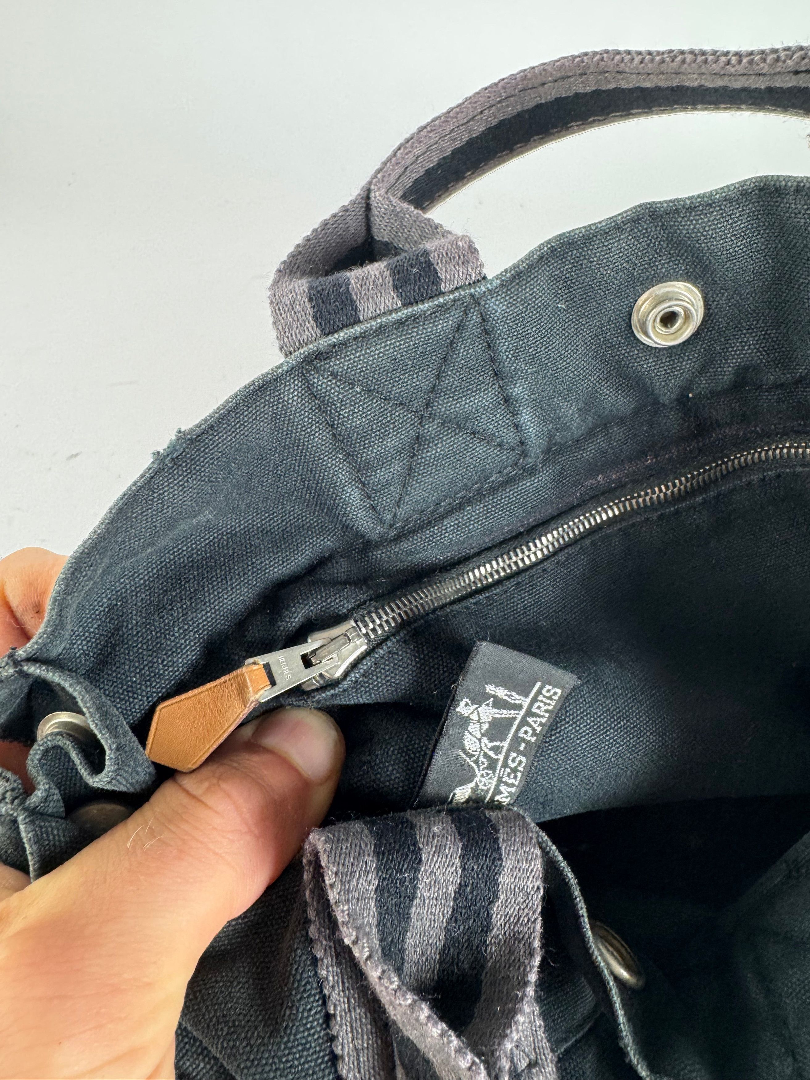 Other Vintage Hermes Mini Tote Bag black Size ONE SIZE - 5 Thumbnail