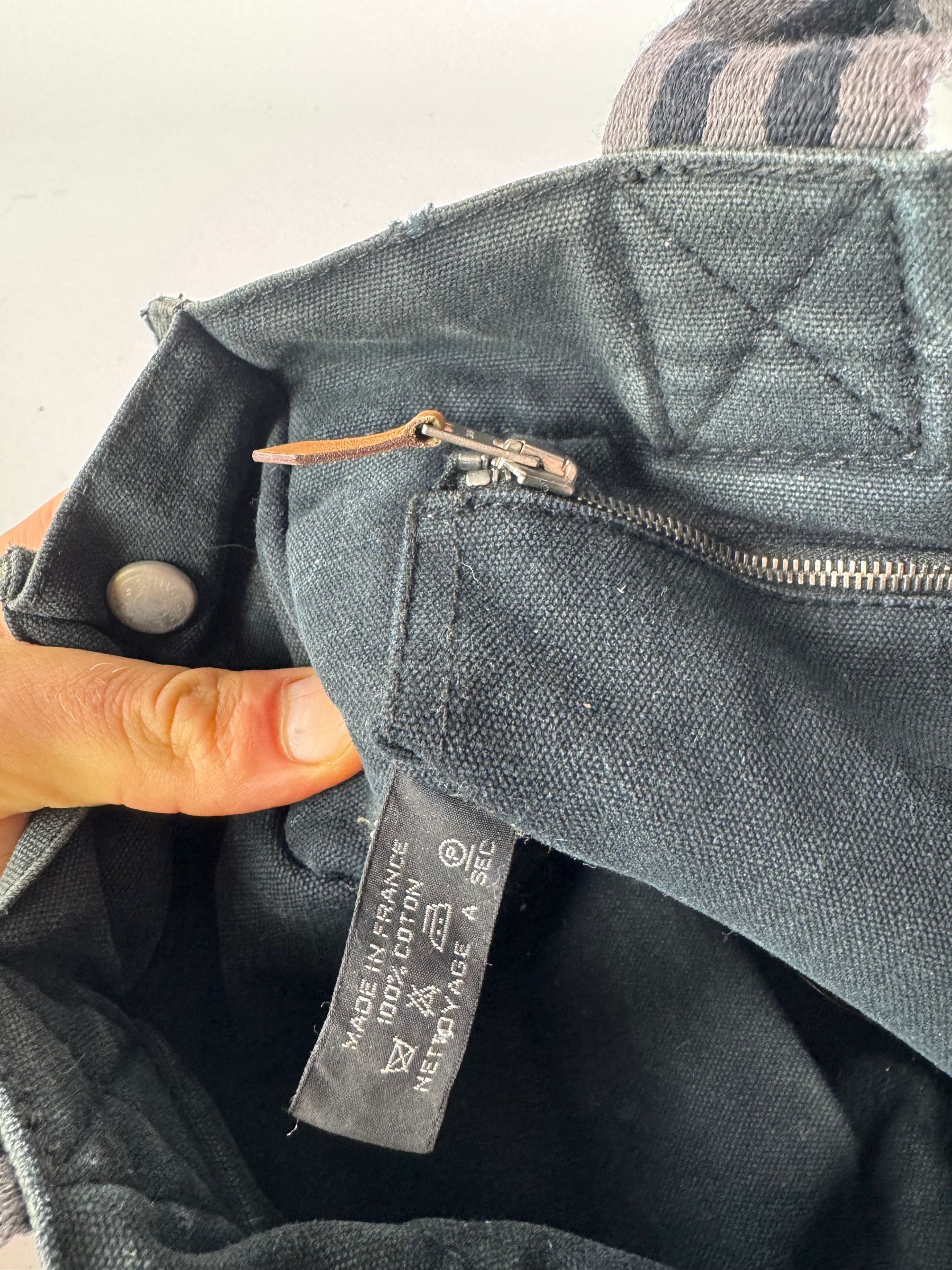 Other Vintage Hermes Mini Tote Bag black Size ONE SIZE - 6 Thumbnail