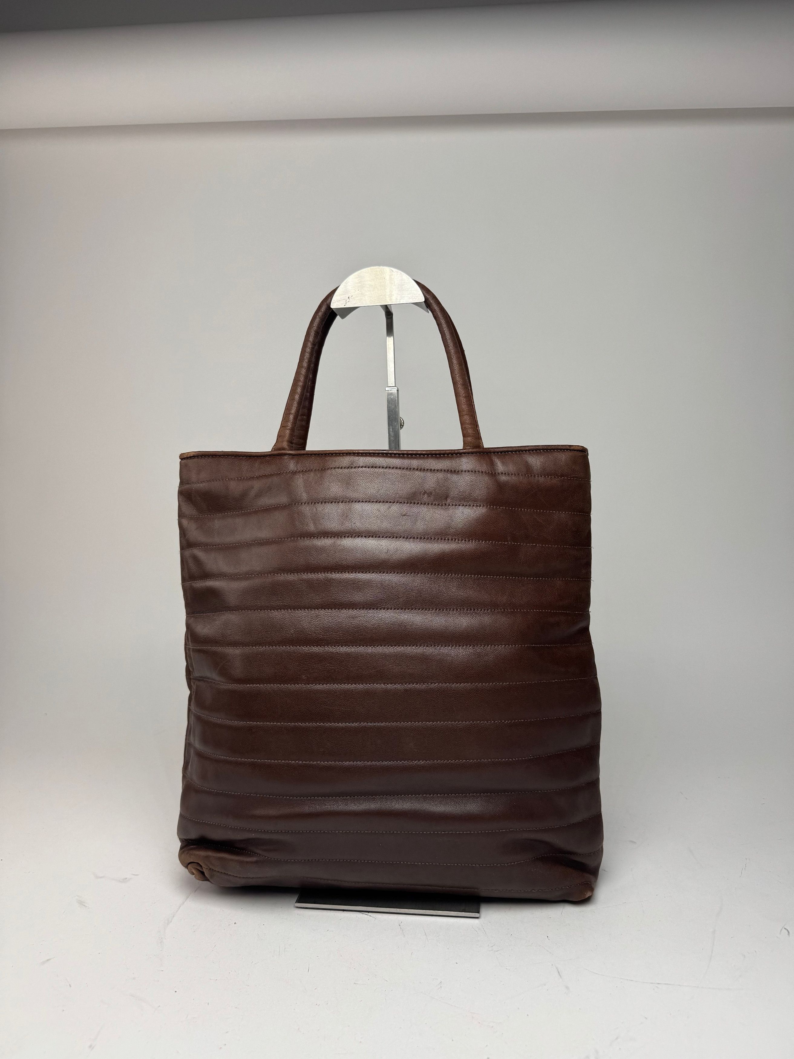 Gucci Vintage Leather handbag brown Size ONE SIZE - 8 Thumbnail