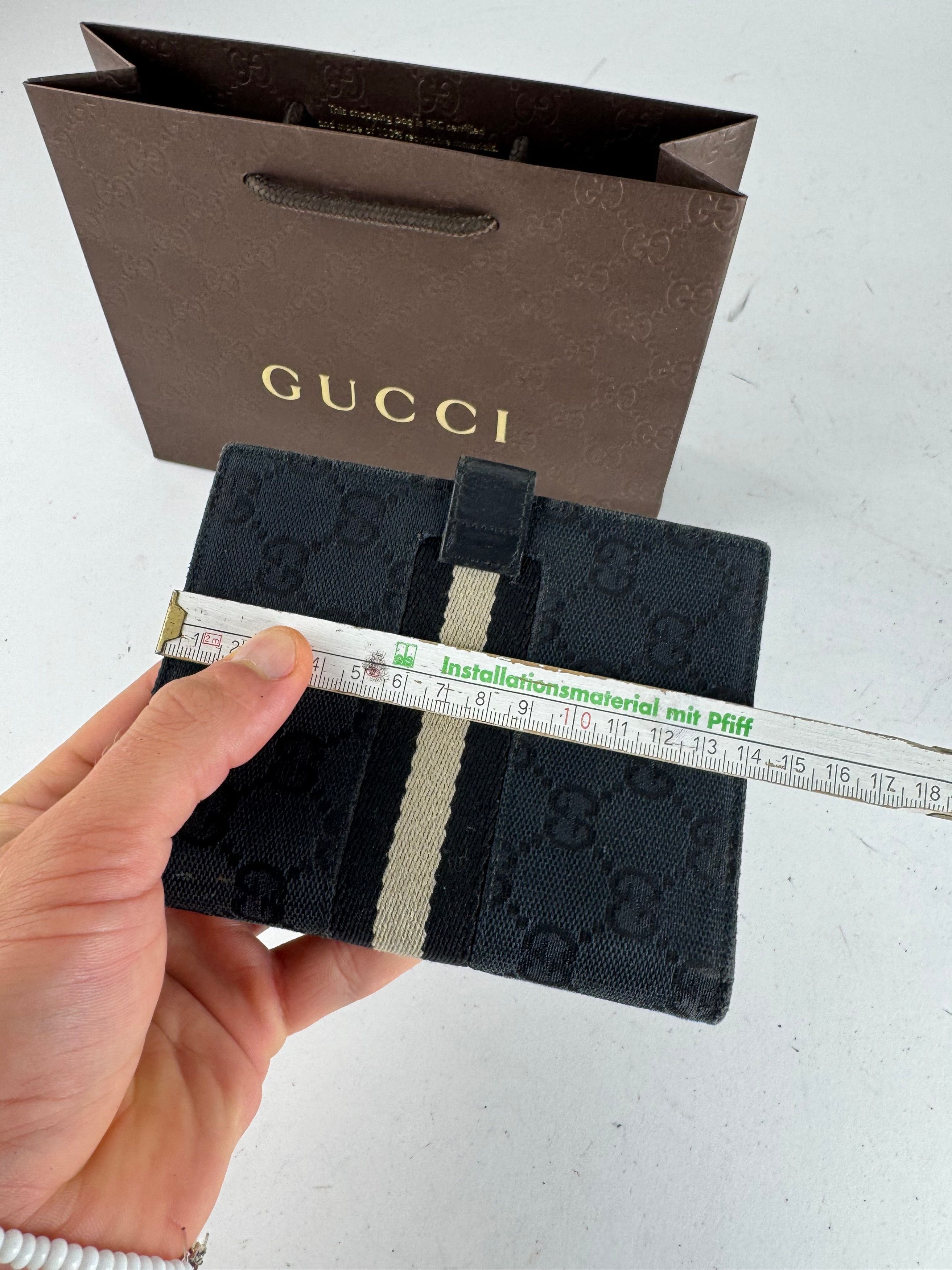 Gucci Vintage Monogram Organizer Black Size ONE SIZE - 11 Thumbnail