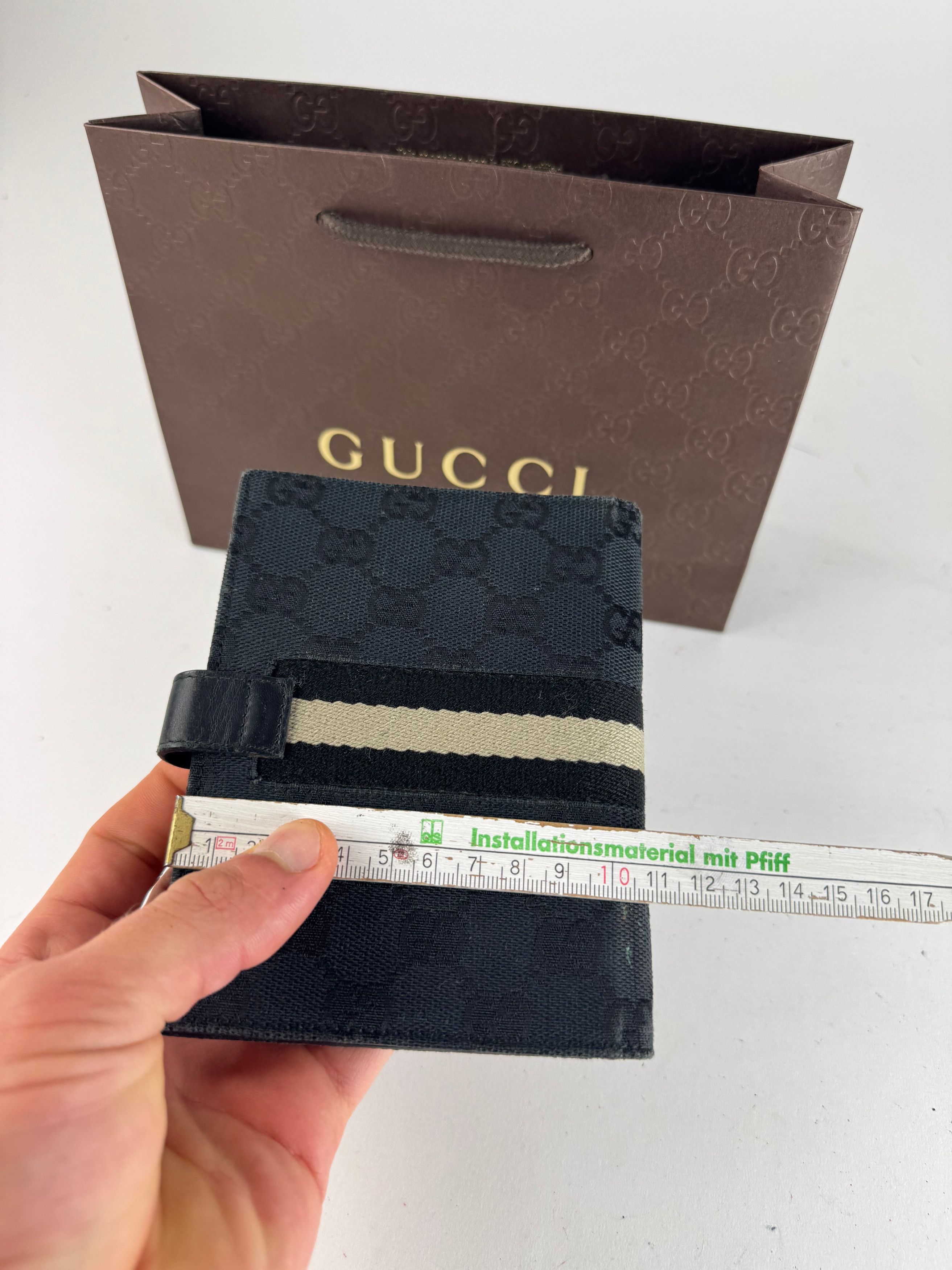 Gucci Vintage Monogram Organizer Black Size ONE SIZE - 12 Thumbnail