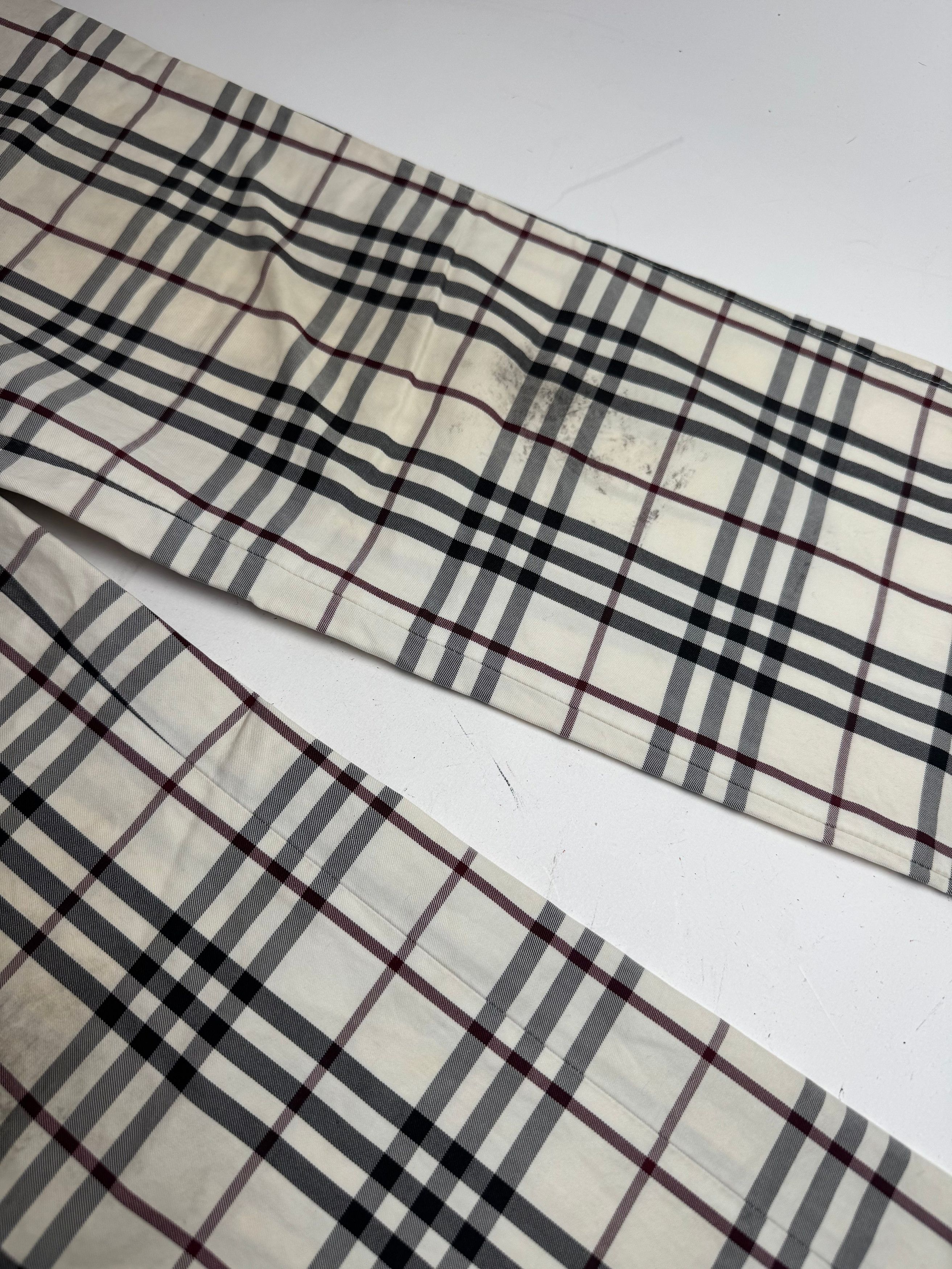Burberry Vintage Nova Check Pants Beige M Size 27" / US 4 / IT 40 - 5 Thumbnail