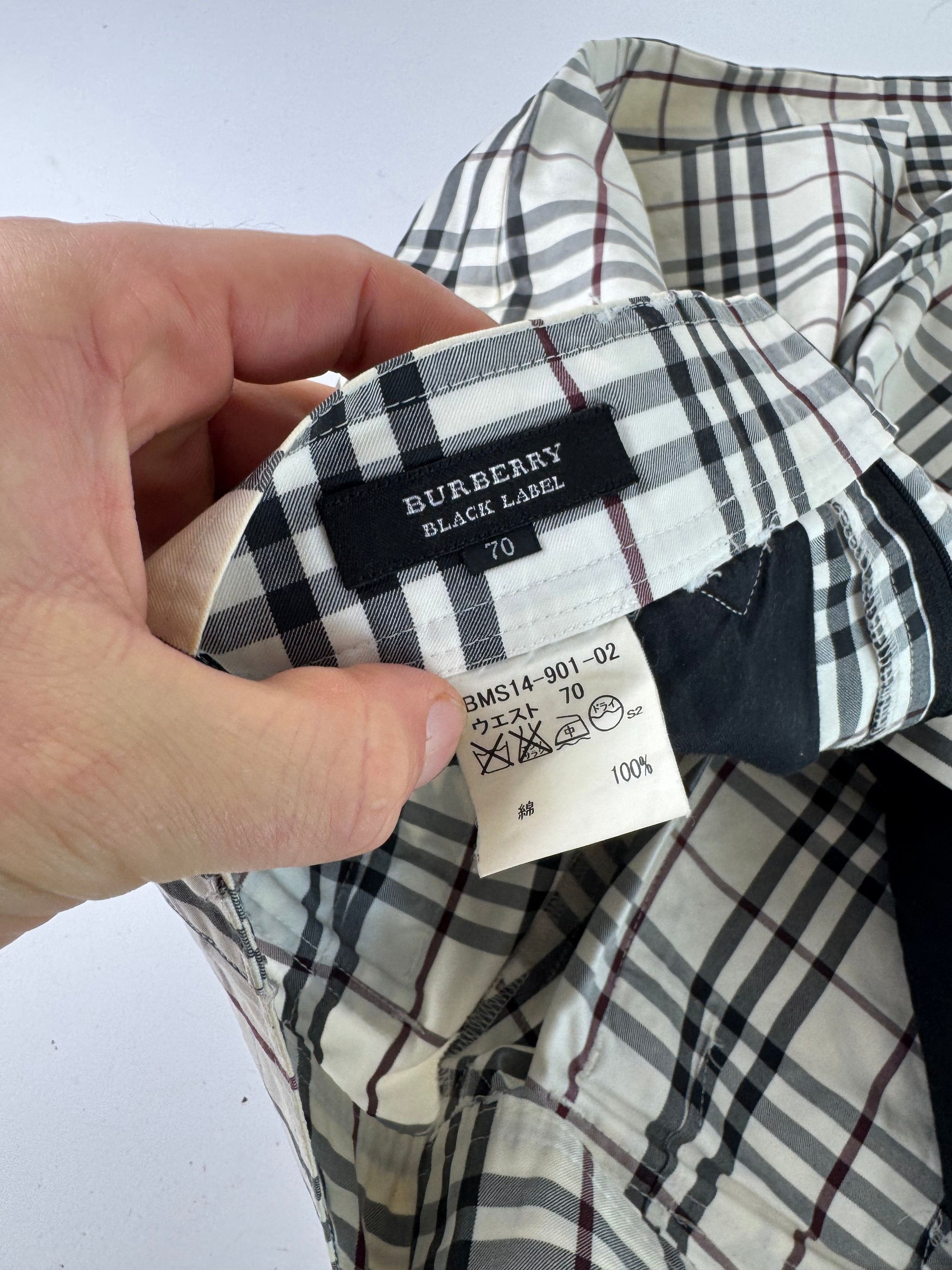 Burberry Vintage Nova Check Pants Beige M Size 27" / US 4 / IT 40 - 11 Thumbnail