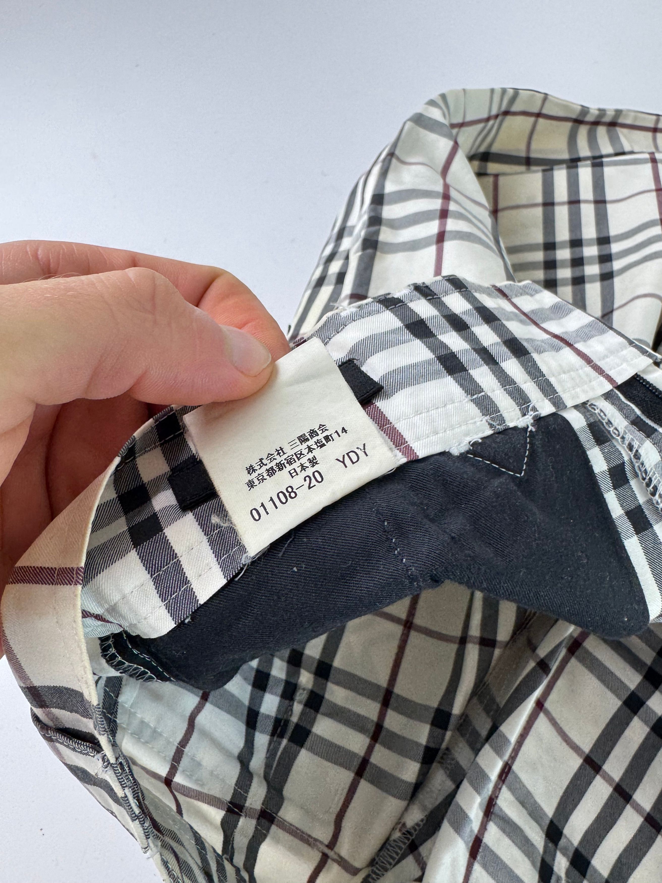 Burberry Vintage Nova Check Pants Beige M Size 27" / US 4 / IT 40 - 12 Thumbnail
