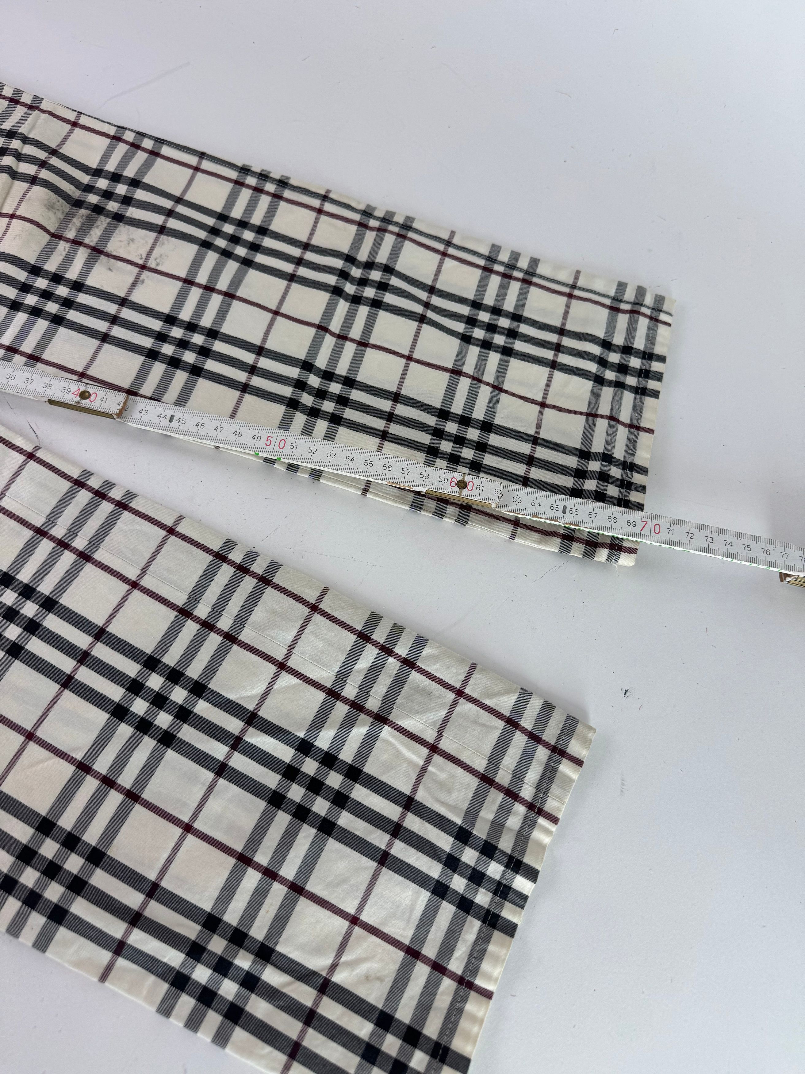 Burberry Vintage Nova Check Pants Beige M Size 27" / US 4 / IT 40 - 8 Thumbnail