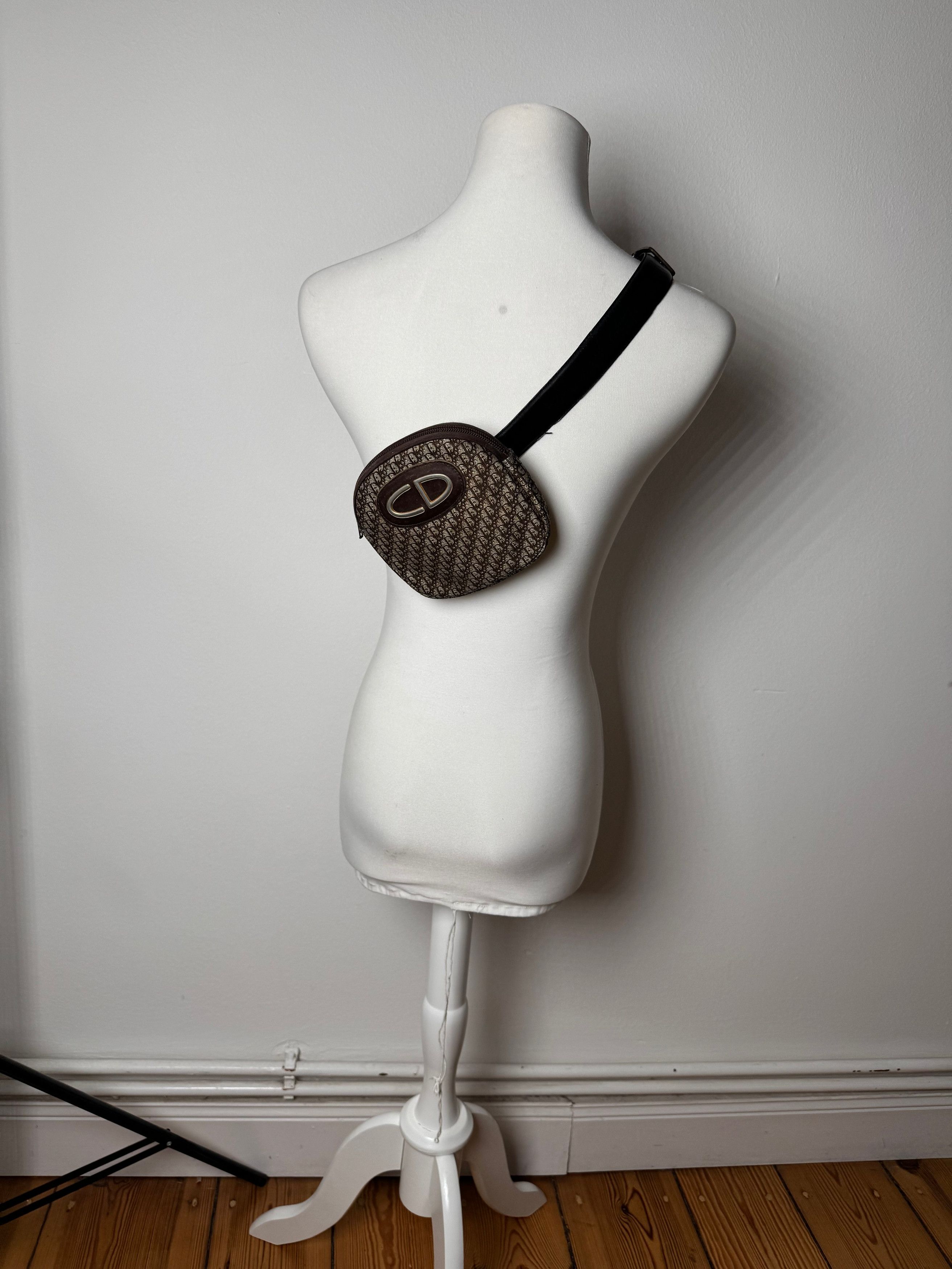 Dior Vintage Oblique Monogram Belt Bag Brown beige Size ONE SIZE - 15 Thumbnail