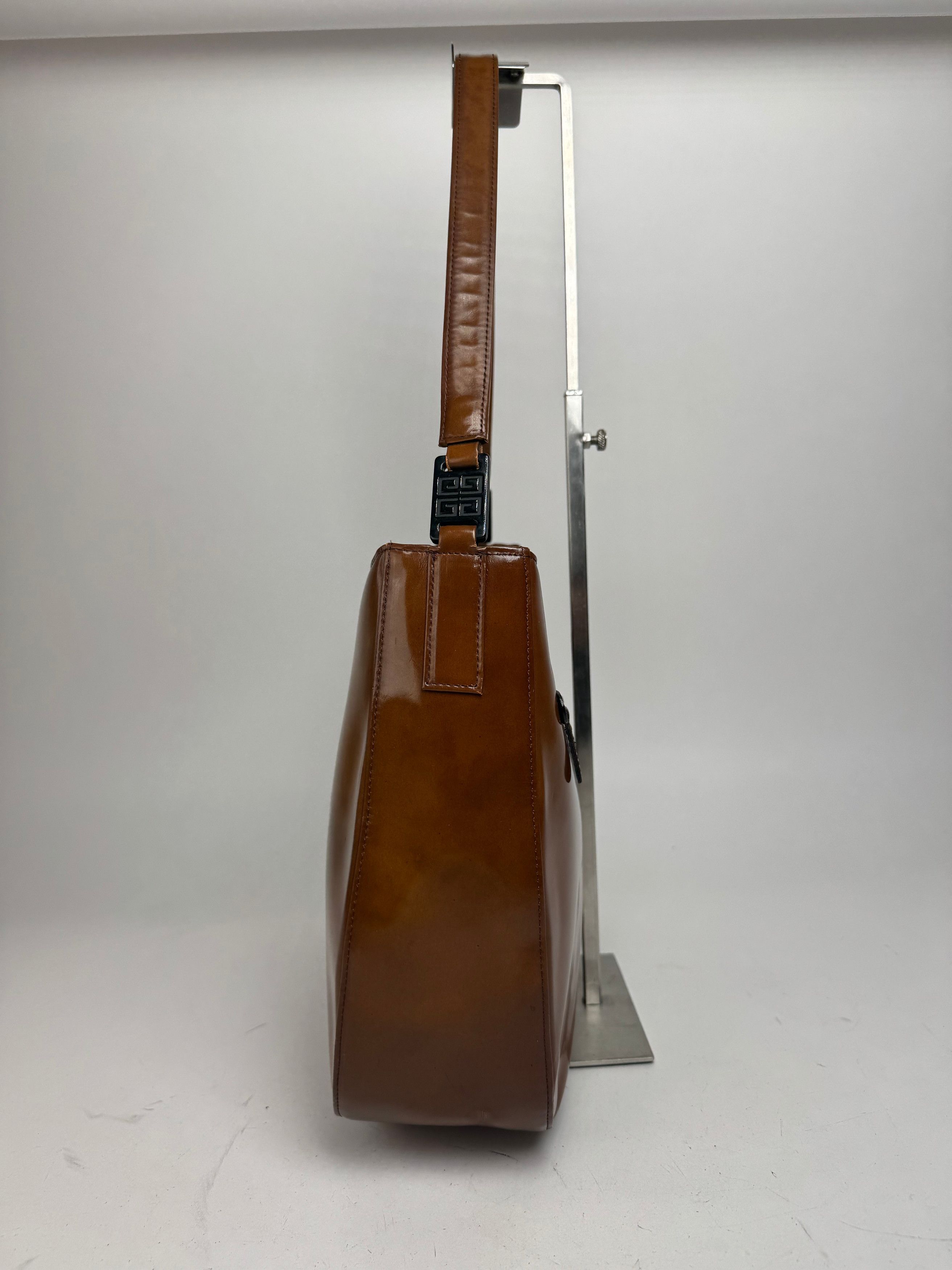 Givenchy Vintage Patent Leather Bag brown Size ONE SIZE - 7 Thumbnail