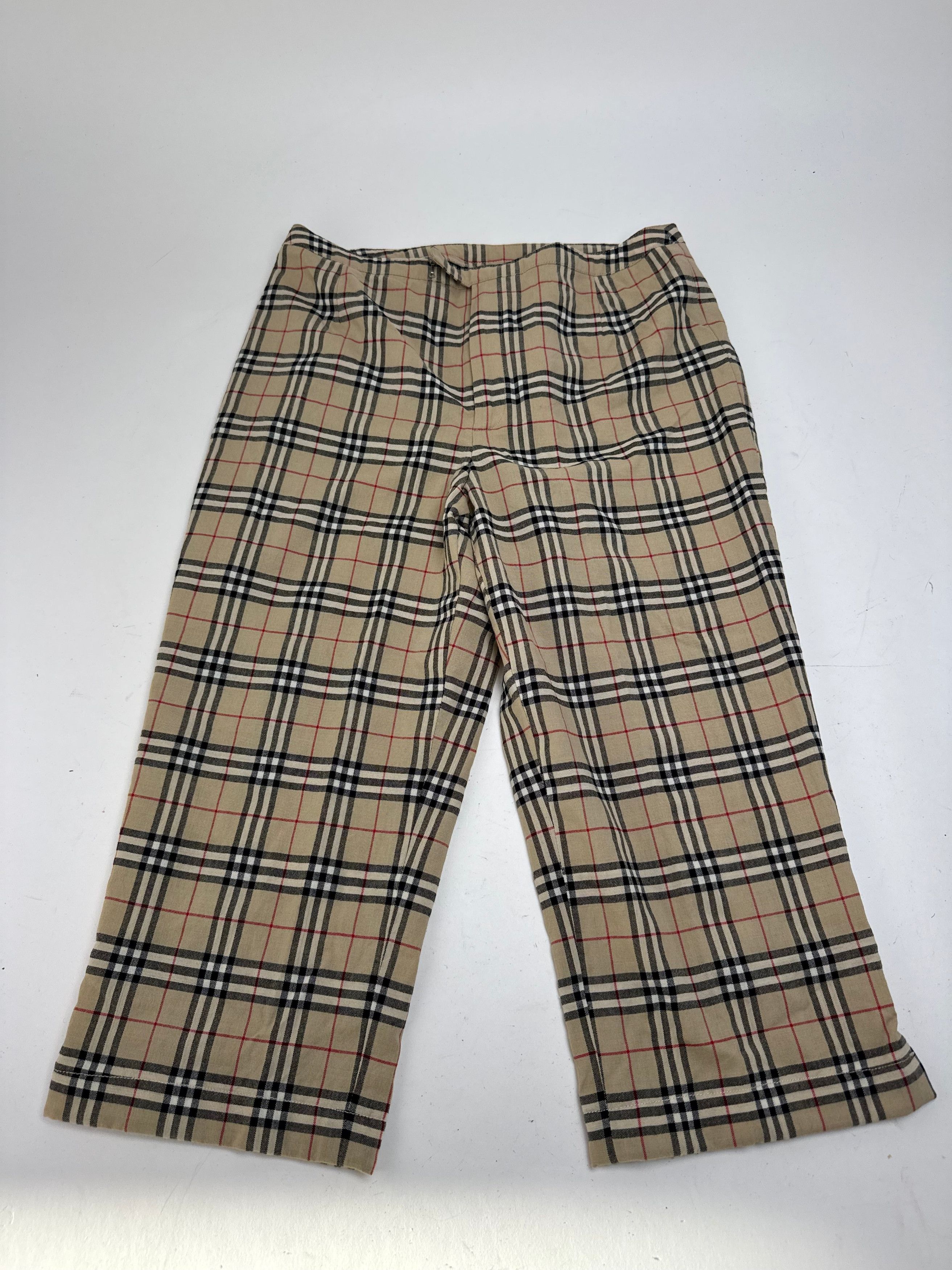 Burberry Vintage Nova Check 3/4 Pants M Size 27" / US 4 / IT 40 - 11 Thumbnail