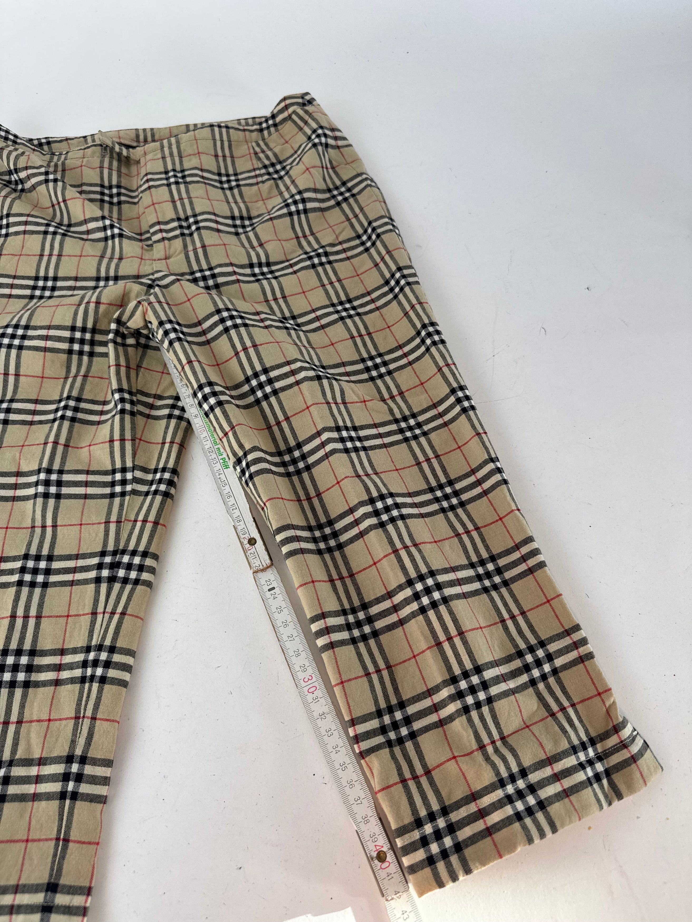 Burberry Vintage Nova Check 3/4 Pants M Size 27" / US 4 / IT 40 - 6 Thumbnail
