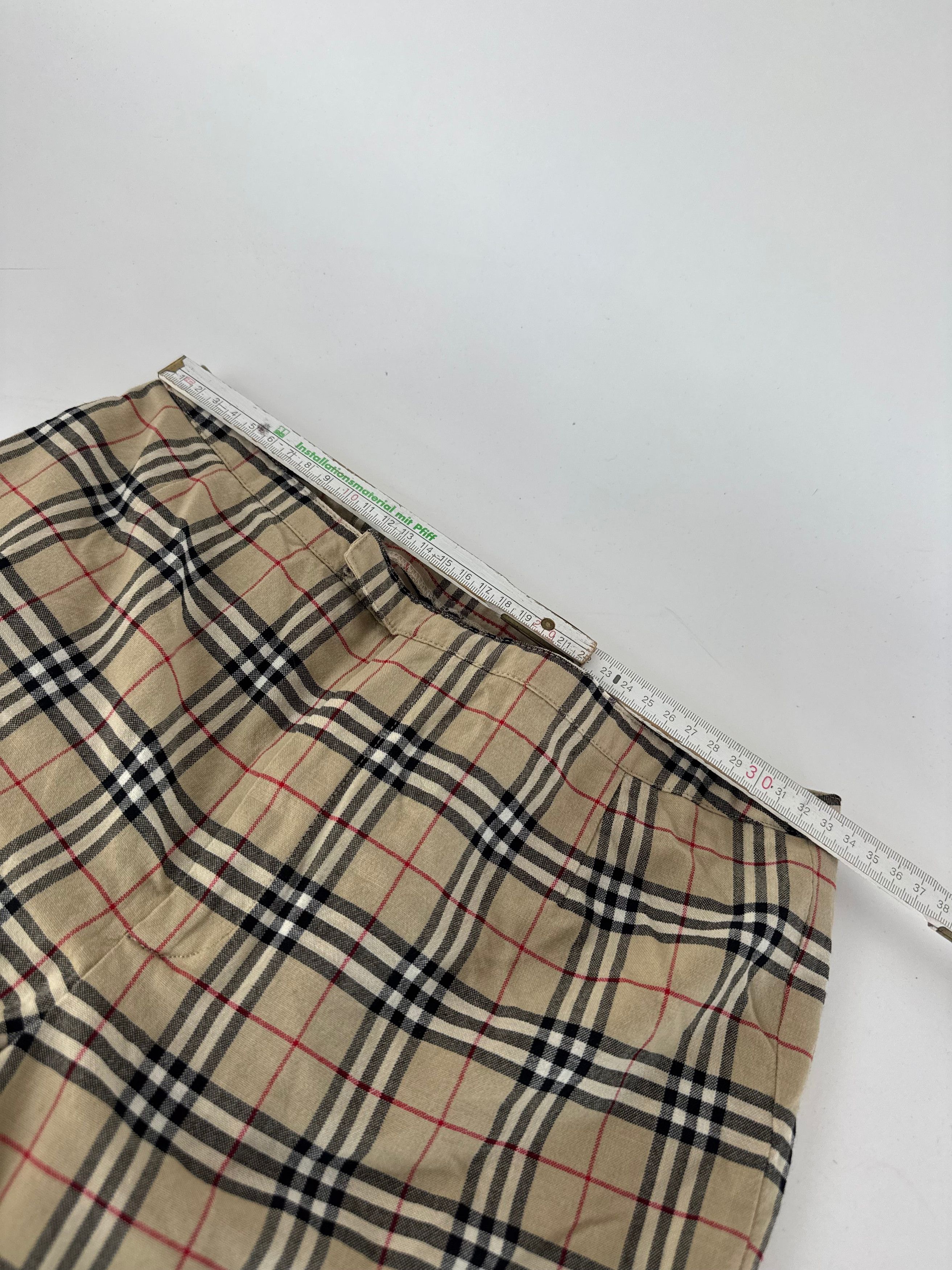 Burberry Vintage Nova Check 3/4 Pants M Size 27" / US 4 / IT 40 - 4 Thumbnail
