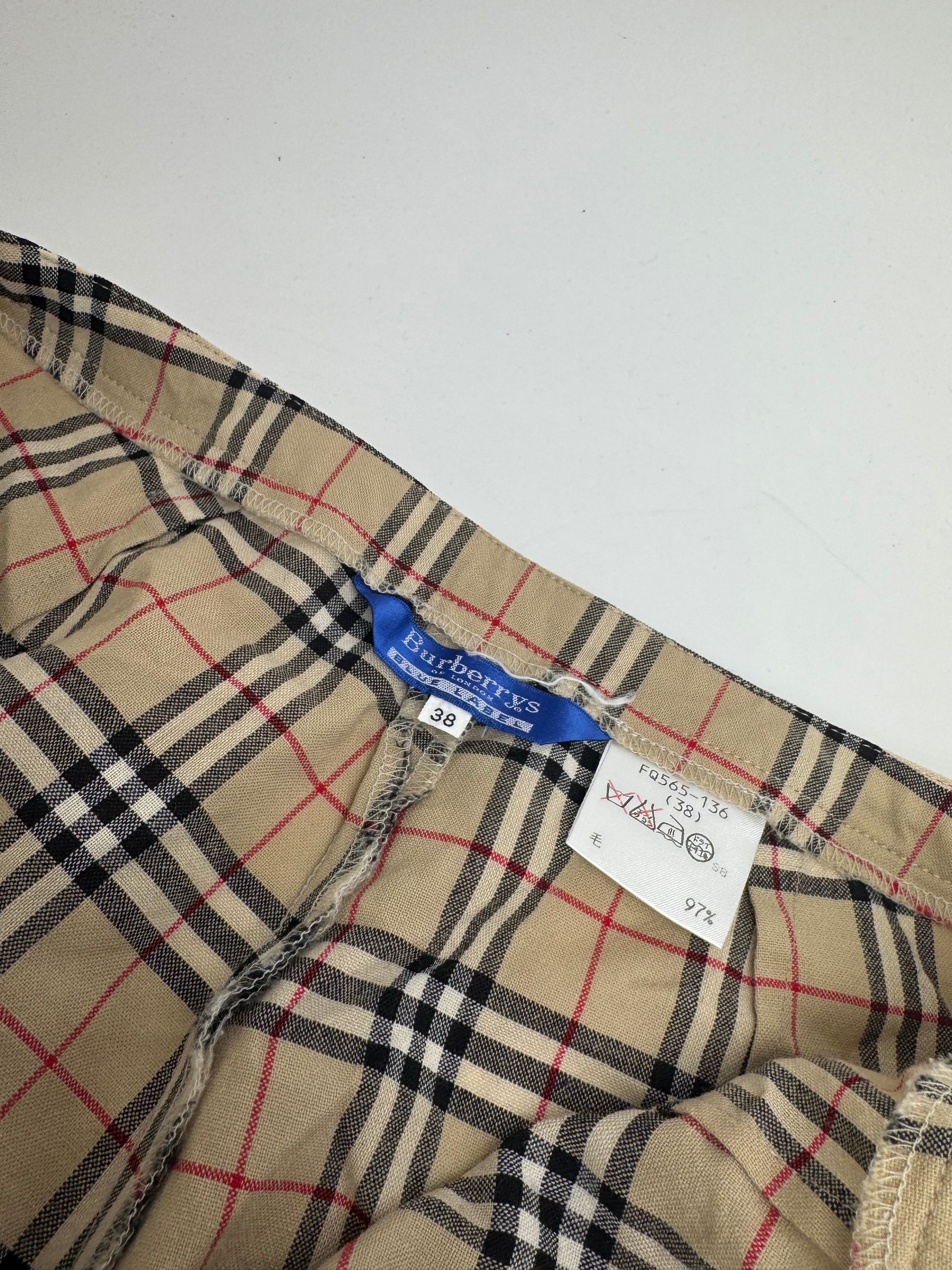 Burberry Vintage Nova Check 3/4 Pants M Size 27" / US 4 / IT 40 - 9 Thumbnail
