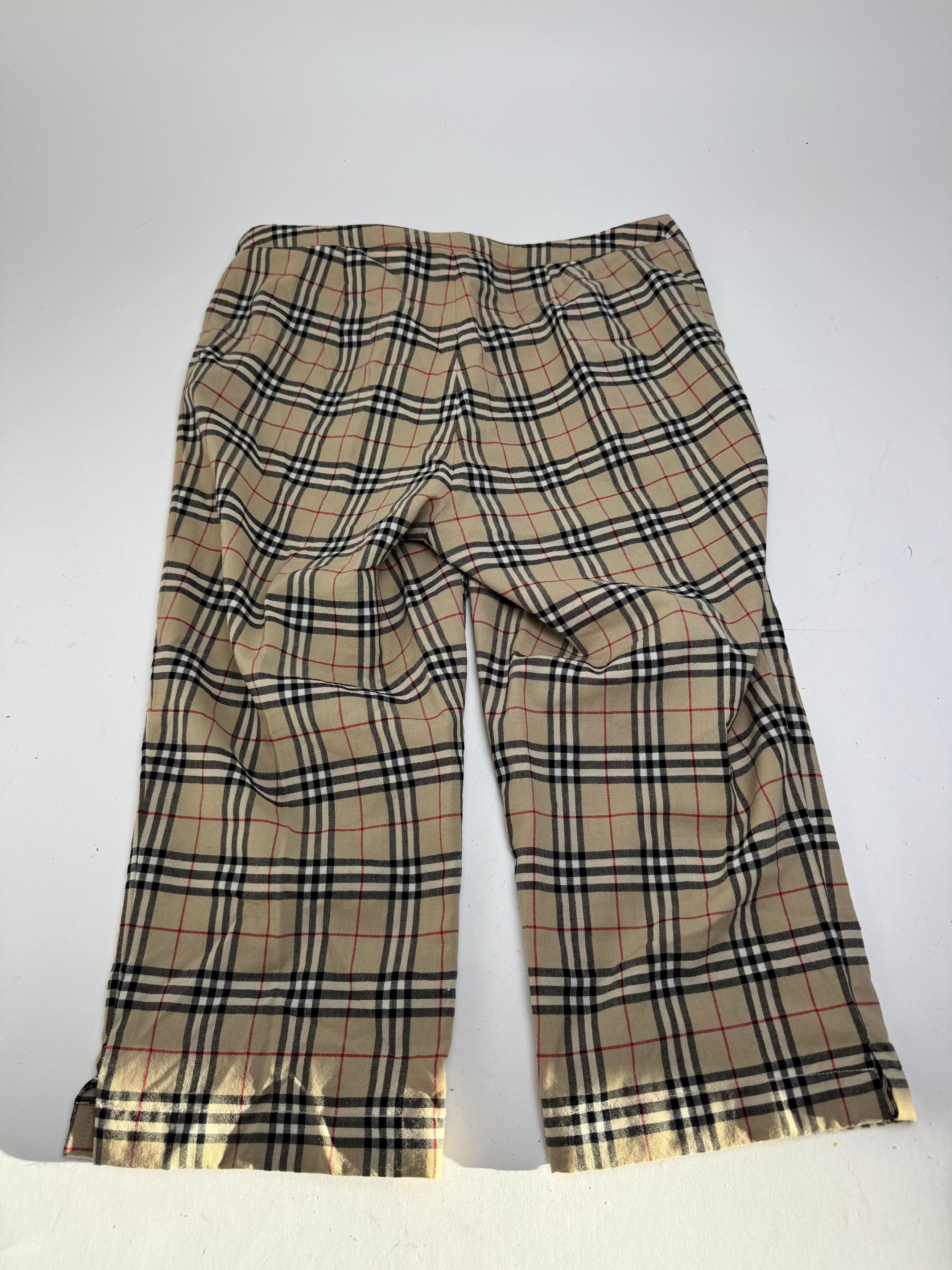 Burberry Vintage Nova Check 3/4 Pants M Size 27" / US 4 / IT 40 - 2 Thumbnail