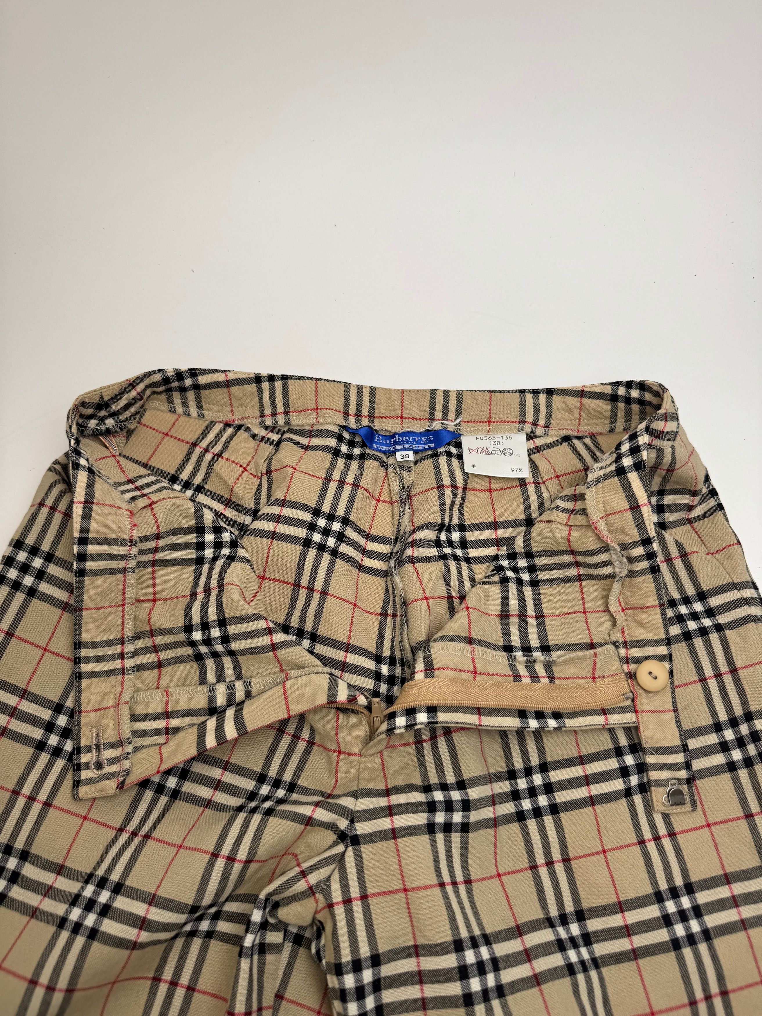 Burberry Vintage Nova Check 3/4 Pants M Size 27" / US 4 / IT 40 - 8 Thumbnail