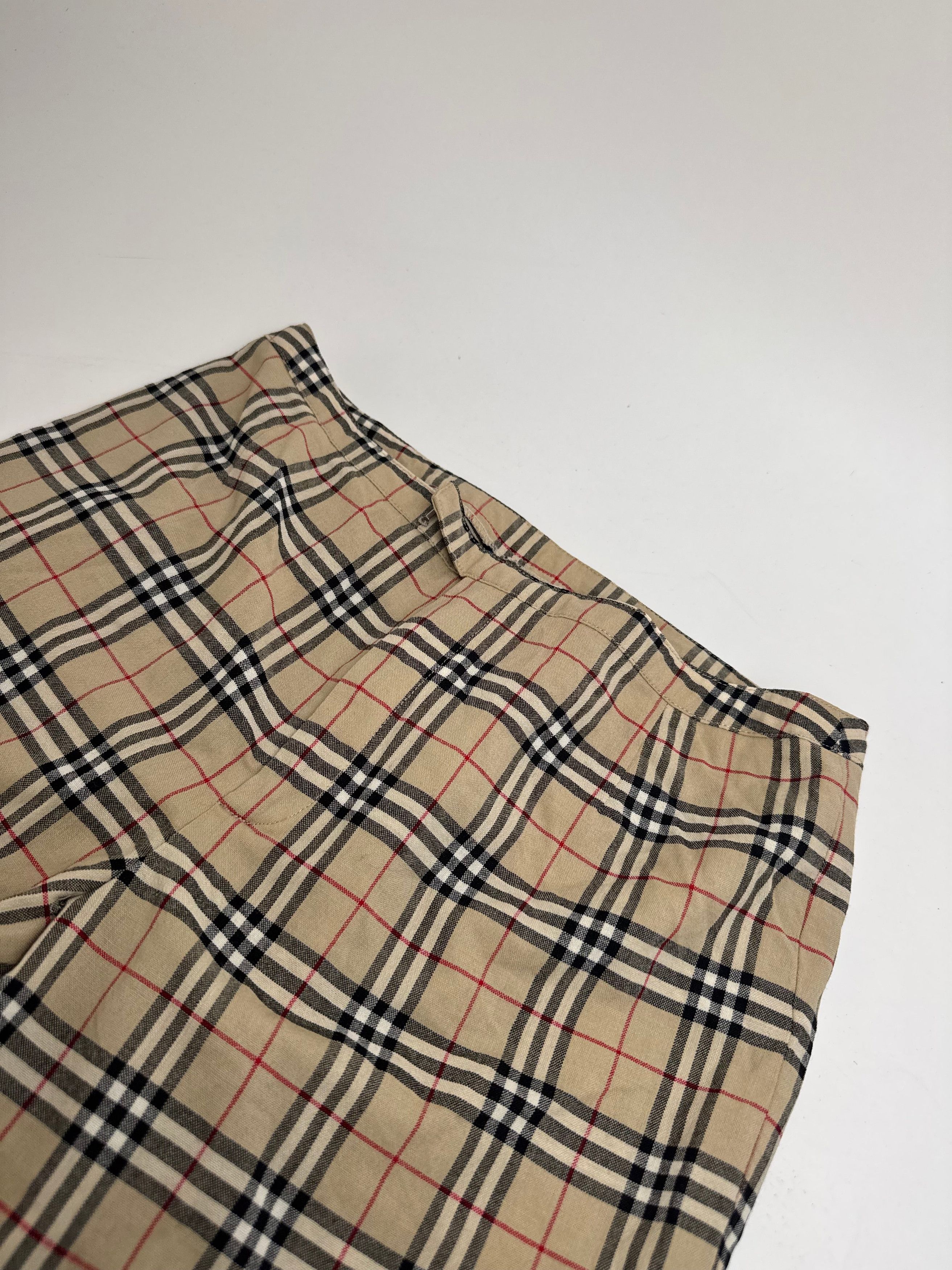 Burberry Vintage Nova Check 3/4 Pants M Size 27" / US 4 / IT 40 - 3 Thumbnail