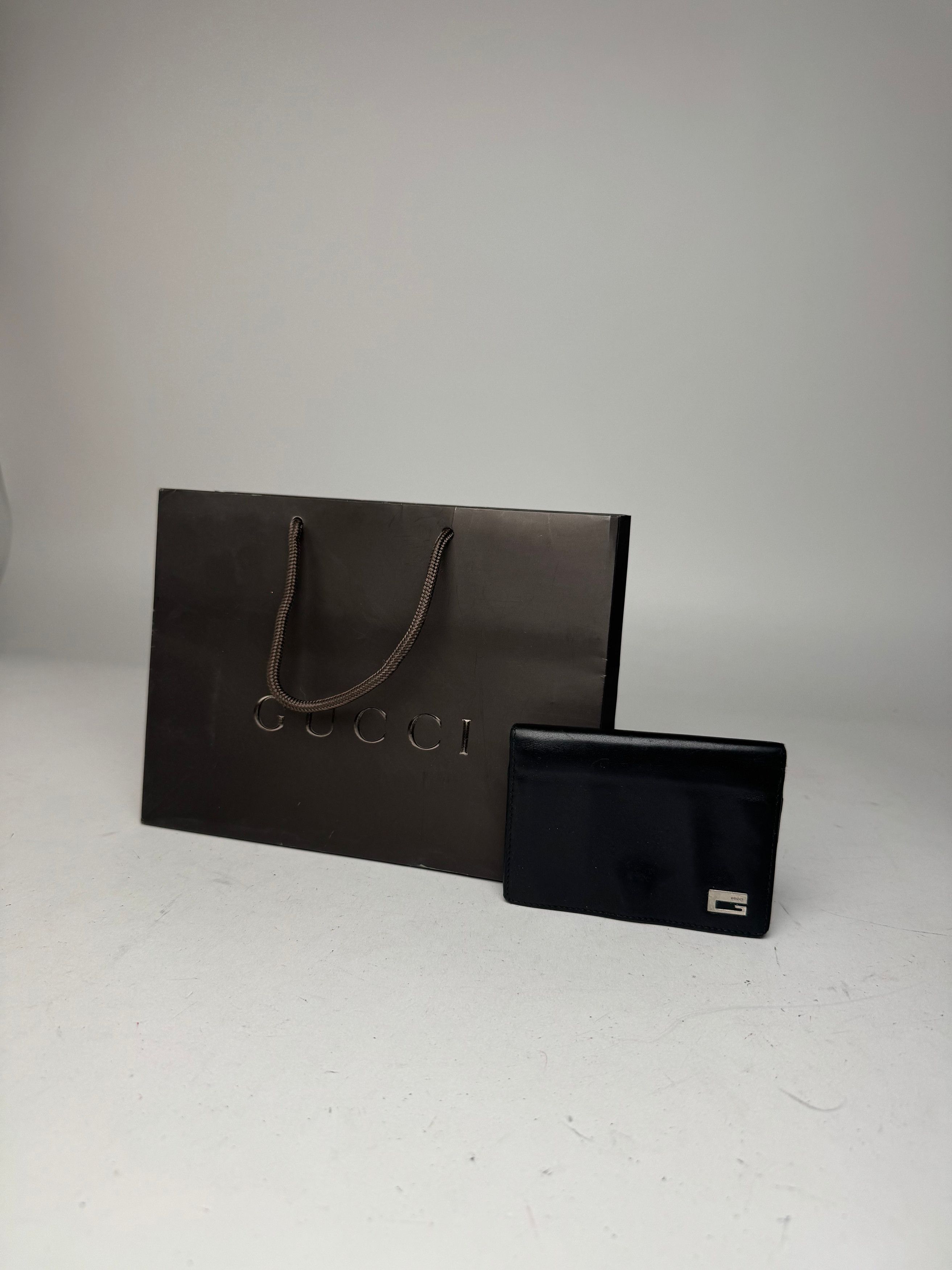 Gucci Vintage Leather Card Holder Black Size ONE SIZE - 11 Thumbnail