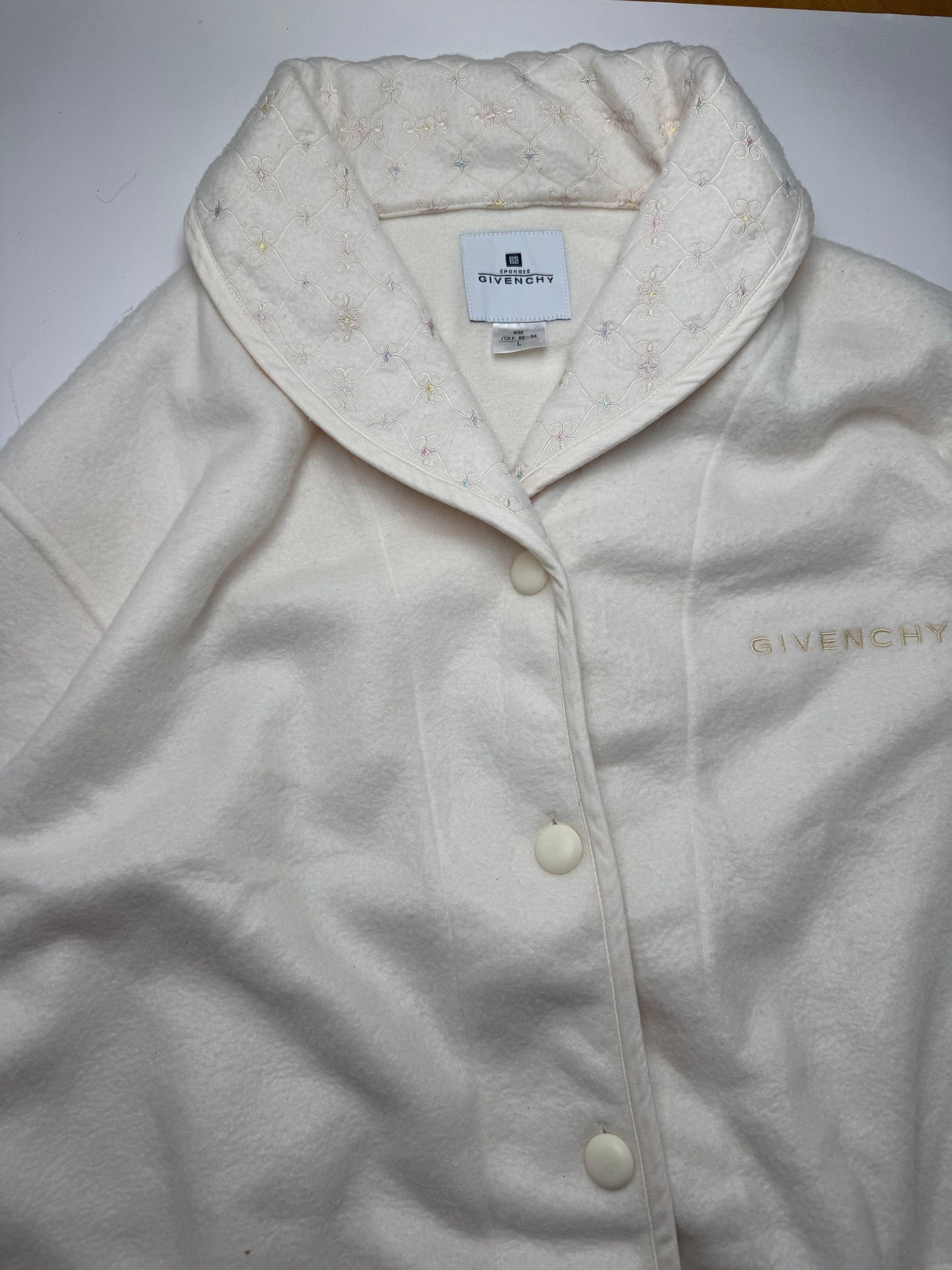 Givenchy Vintage Coat White L Size L / US 10 / IT 46 - 4 Thumbnail