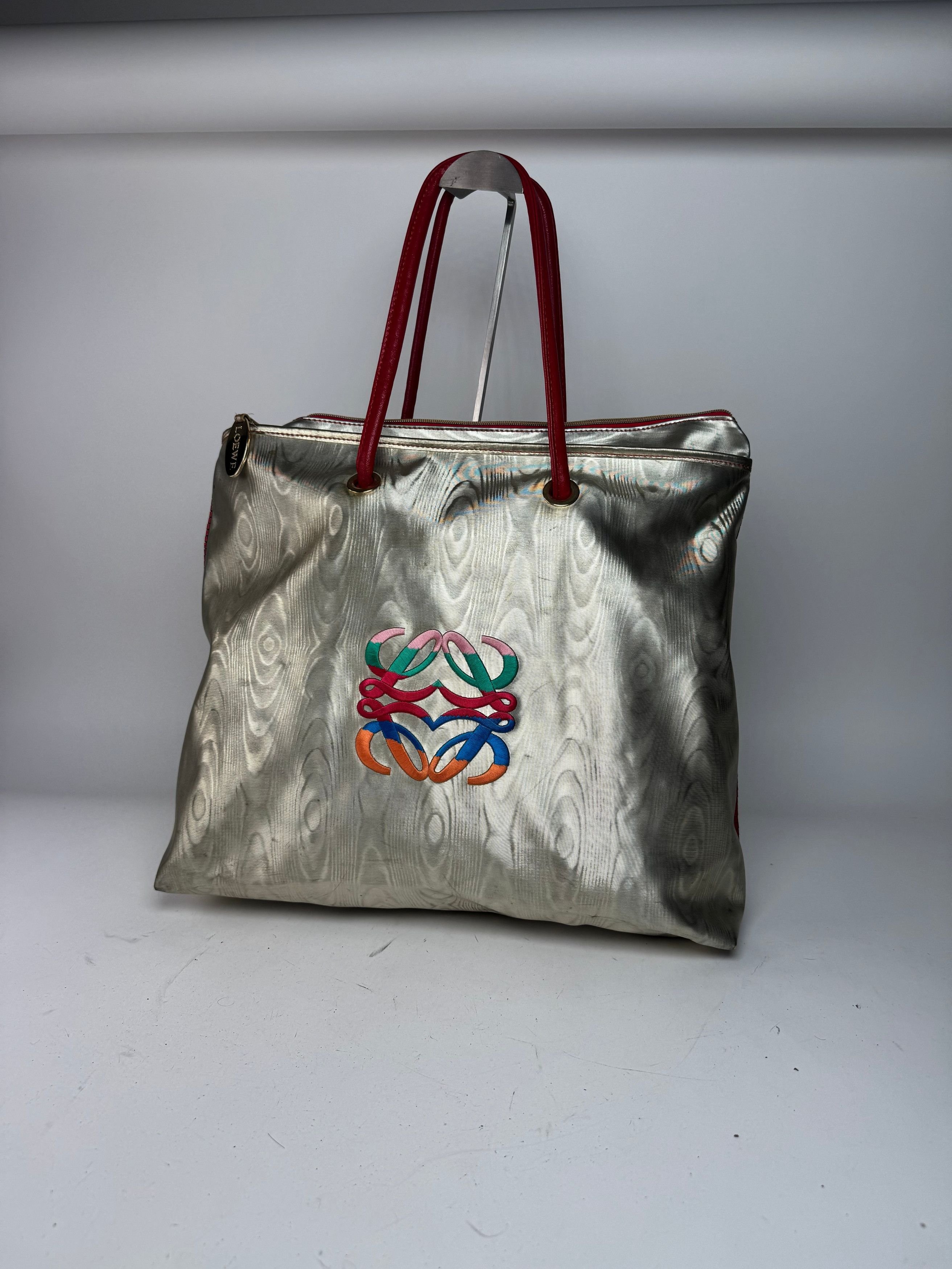 Loewe Vintage Madrid Leather Handbag Golden Size ONE SIZE - 6 Thumbnail