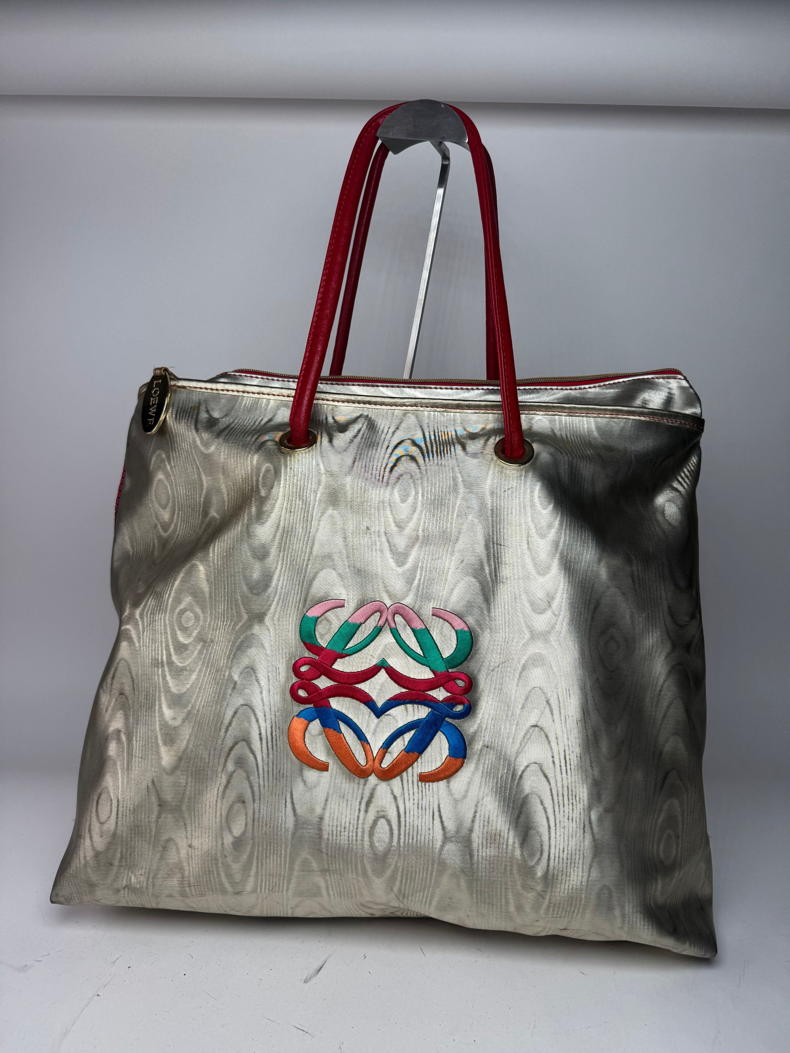 Loewe Vintage Madrid Leather Handbag Golden Size ONE SIZE - 14 Thumbnail