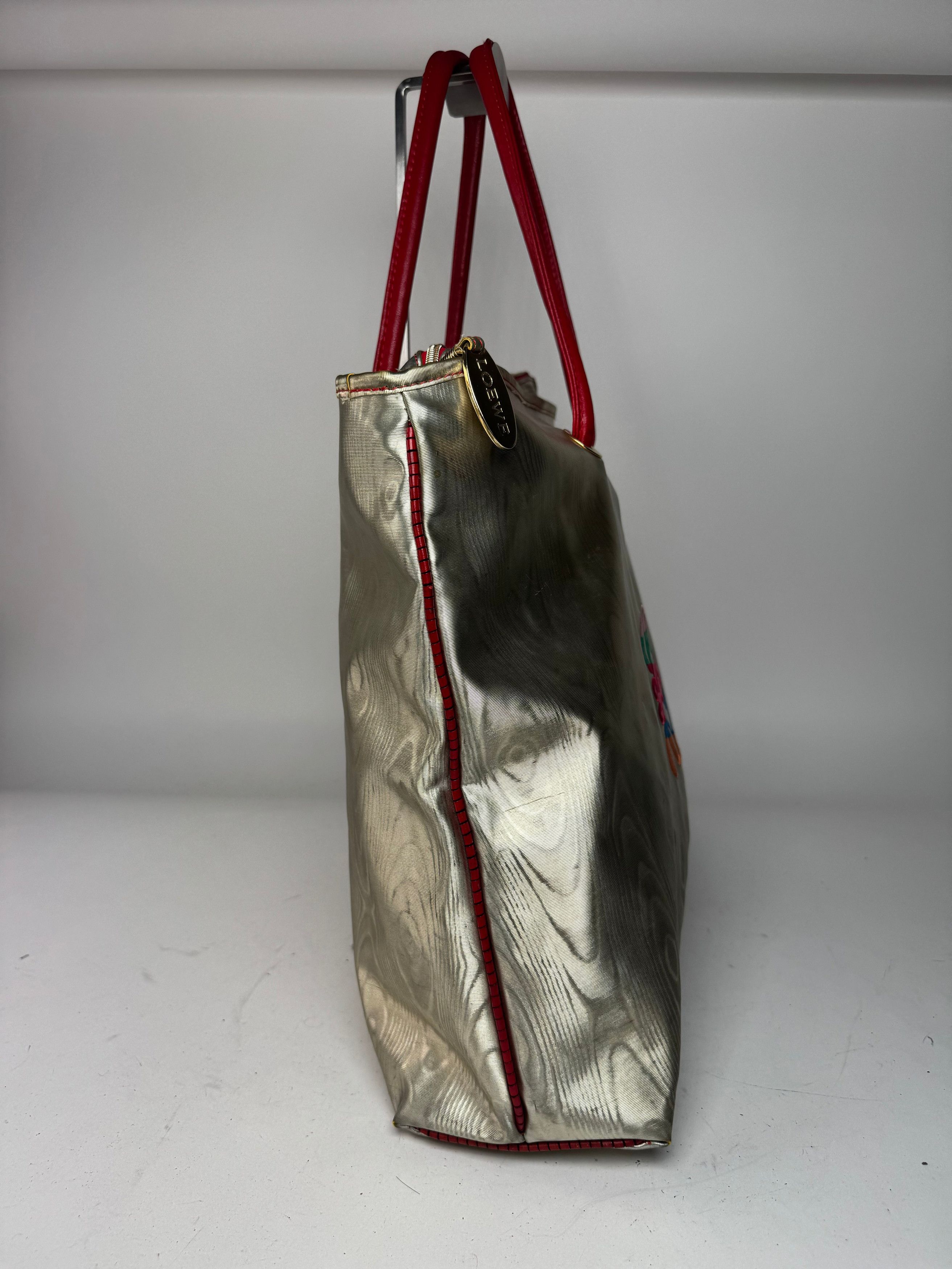 Loewe Vintage Madrid Leather Handbag Golden Size ONE SIZE - 7 Thumbnail