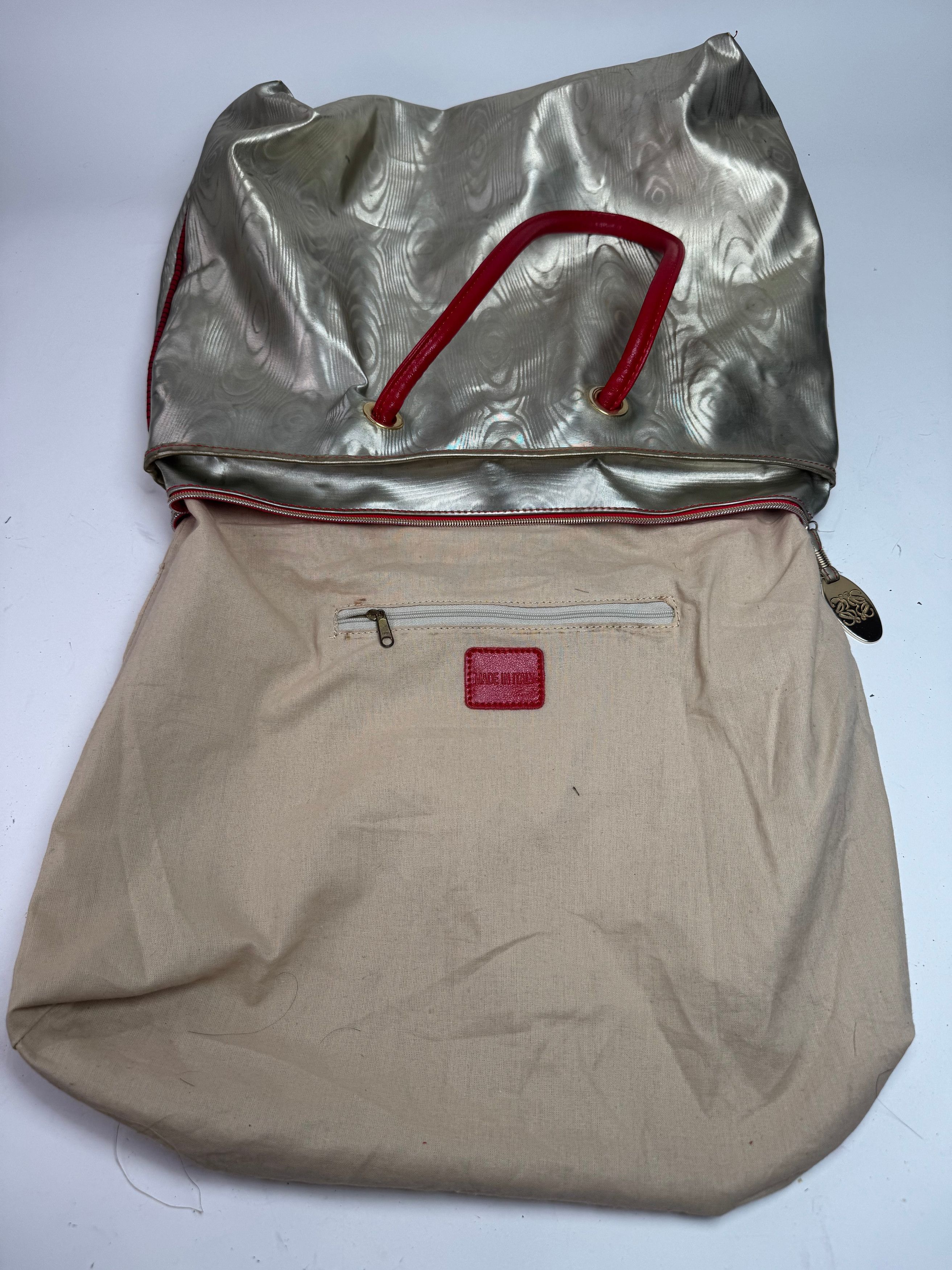 Loewe Vintage Madrid Leather Handbag Golden Size ONE SIZE - 3 Thumbnail
