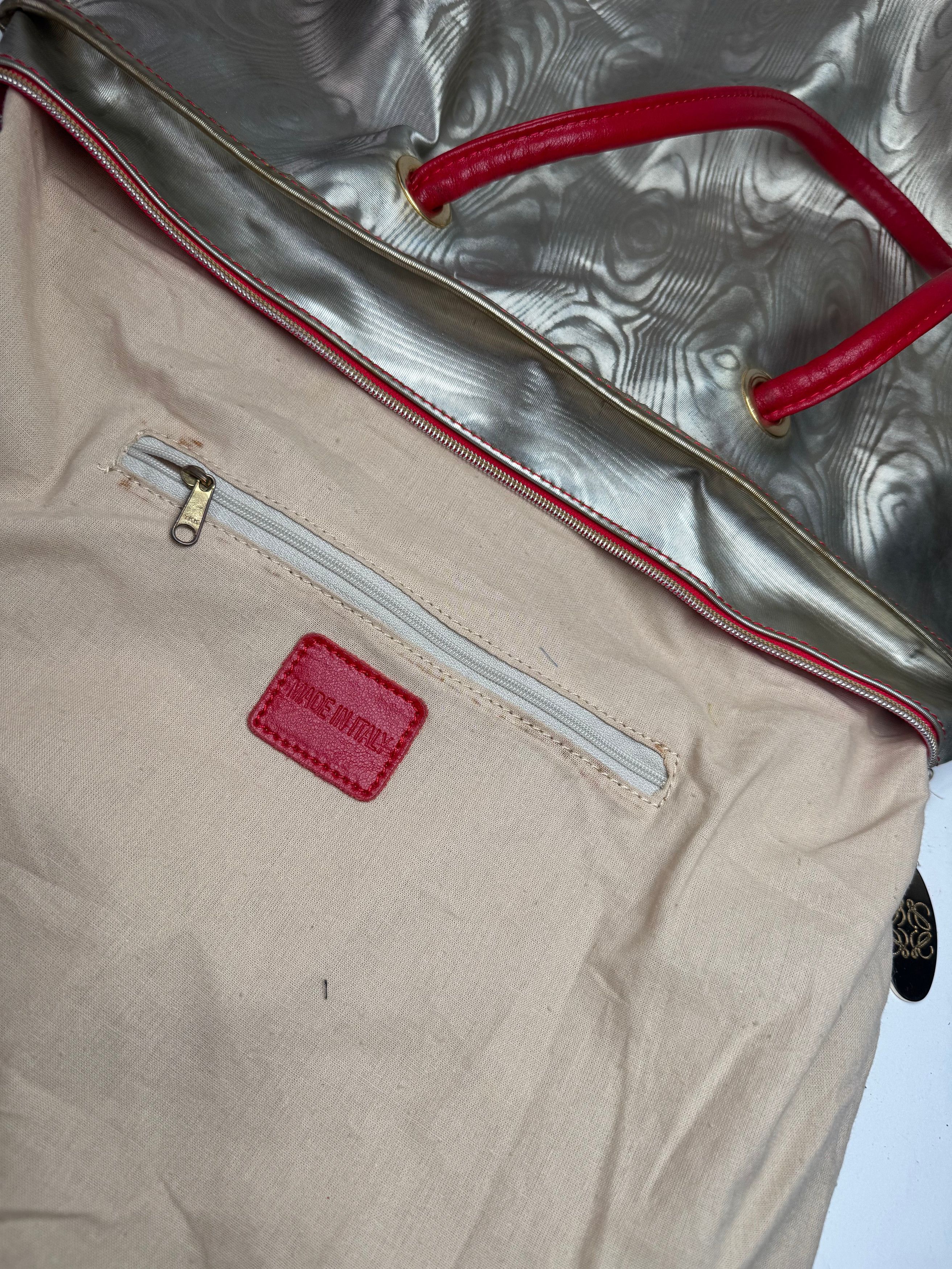 Loewe Vintage Madrid Leather Handbag Golden Size ONE SIZE - 4 Thumbnail