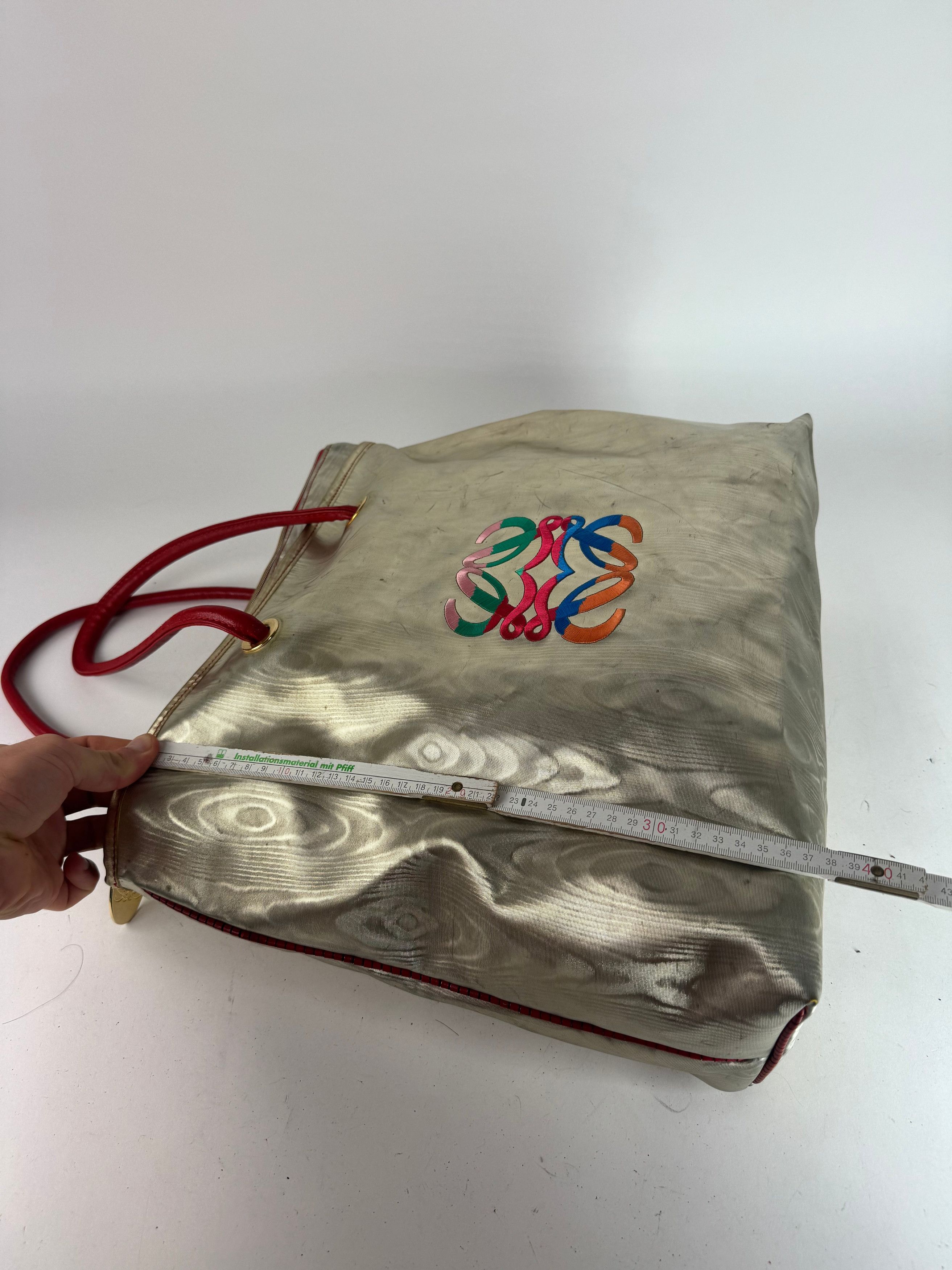 Loewe Vintage Madrid Leather Handbag Golden Size ONE SIZE - 11 Thumbnail