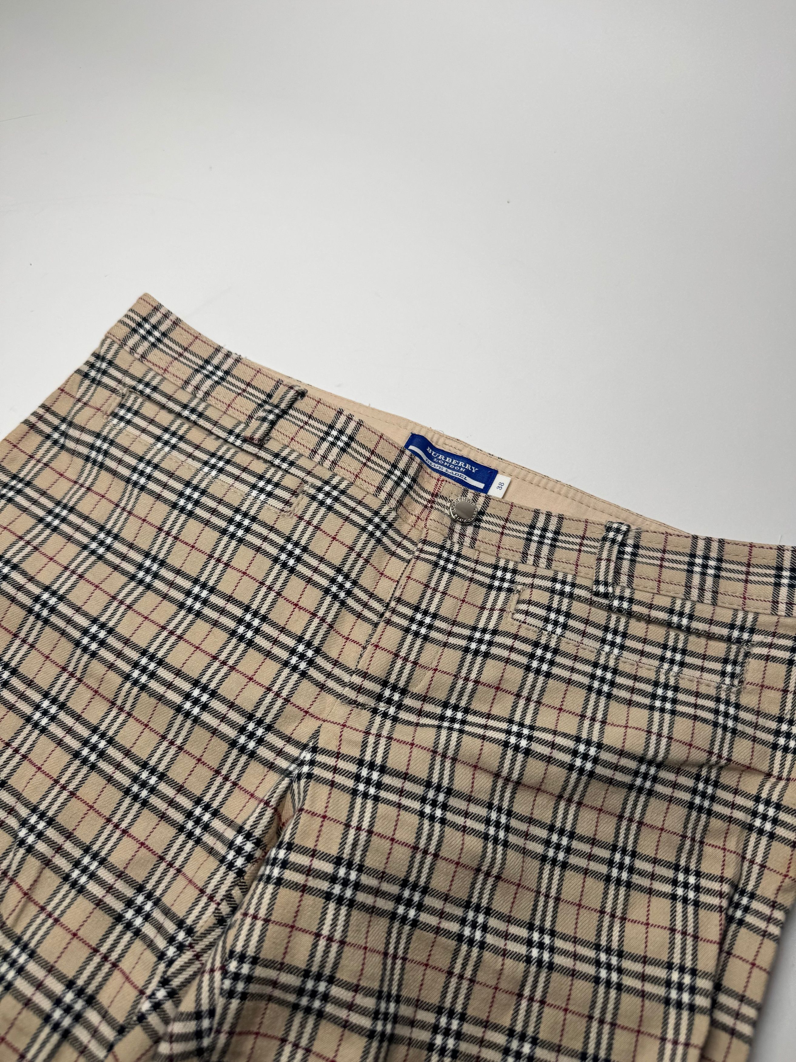 Burberry Vintage Nova Check Pants 38/M Size 27" / US 4 / IT 40 - 3 Thumbnail