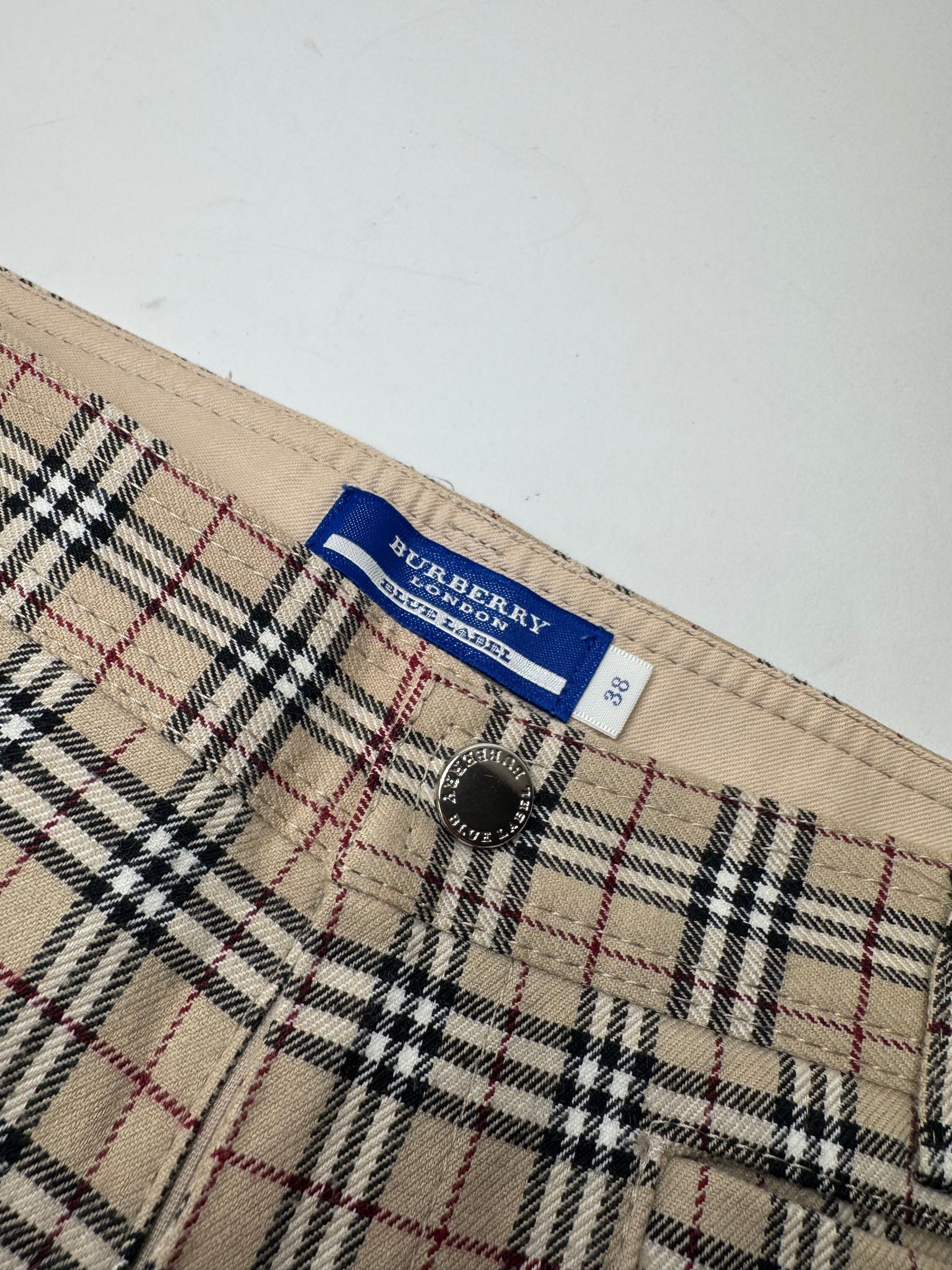 Burberry Vintage Nova Check Pants 38/M Size 27" / US 4 / IT 40 - 4 Thumbnail