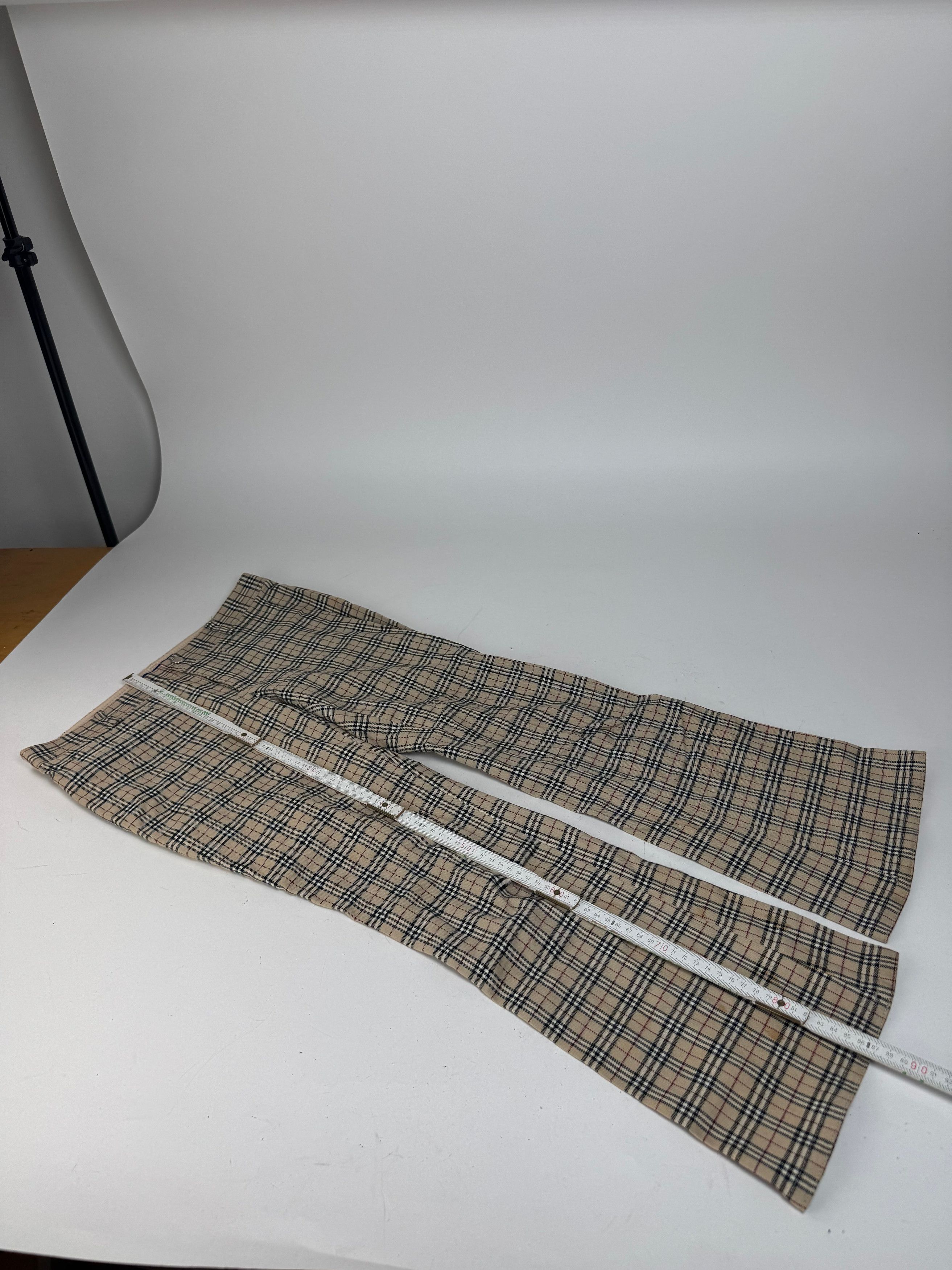 Burberry Vintage Nova Check Pants 38/M Size 27" / US 4 / IT 40 - 5 Thumbnail