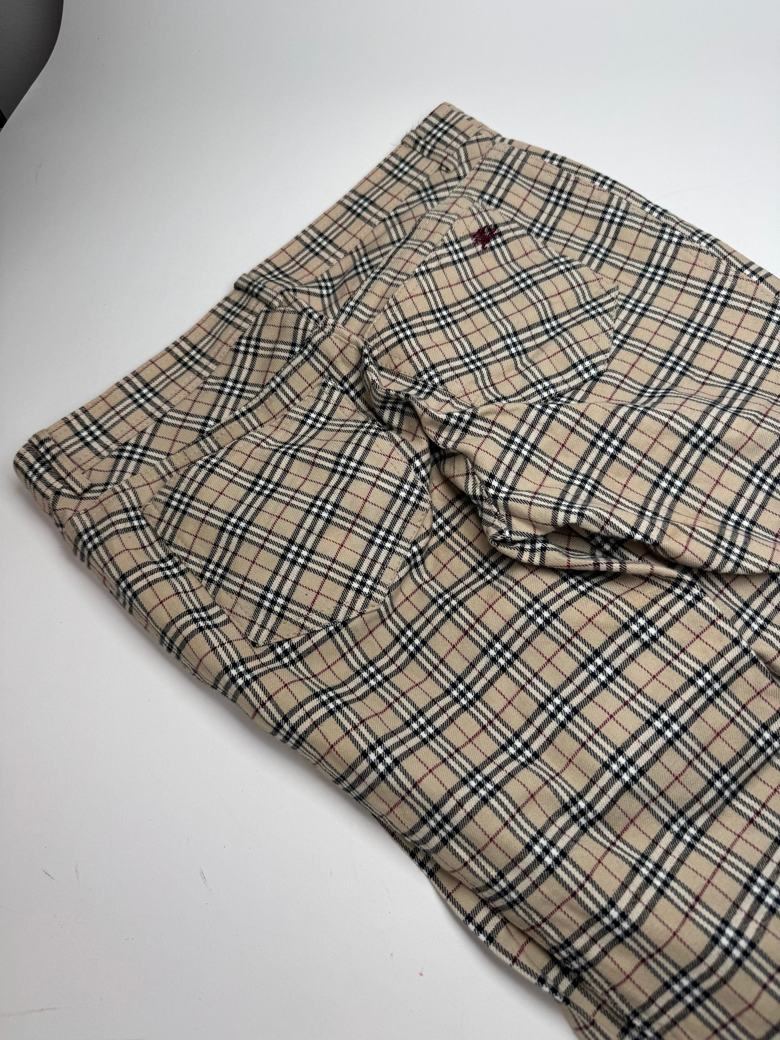 Burberry Vintage Nova Check Pants 38/M Size 27" / US 4 / IT 40 - 7 Thumbnail