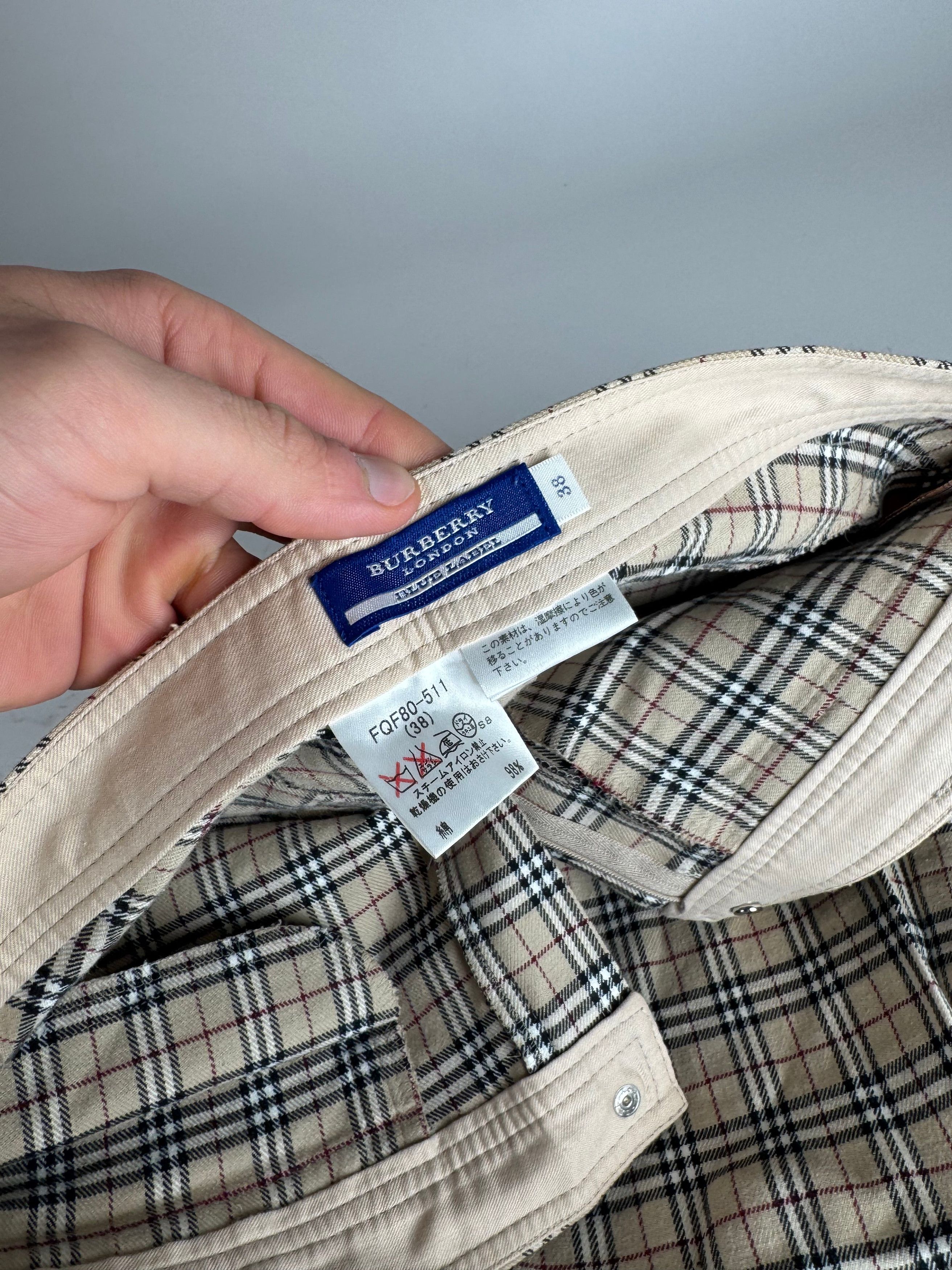 Burberry Vintage Nova Check Pants 38/M Size 27" / US 4 / IT 40 - 8 Thumbnail