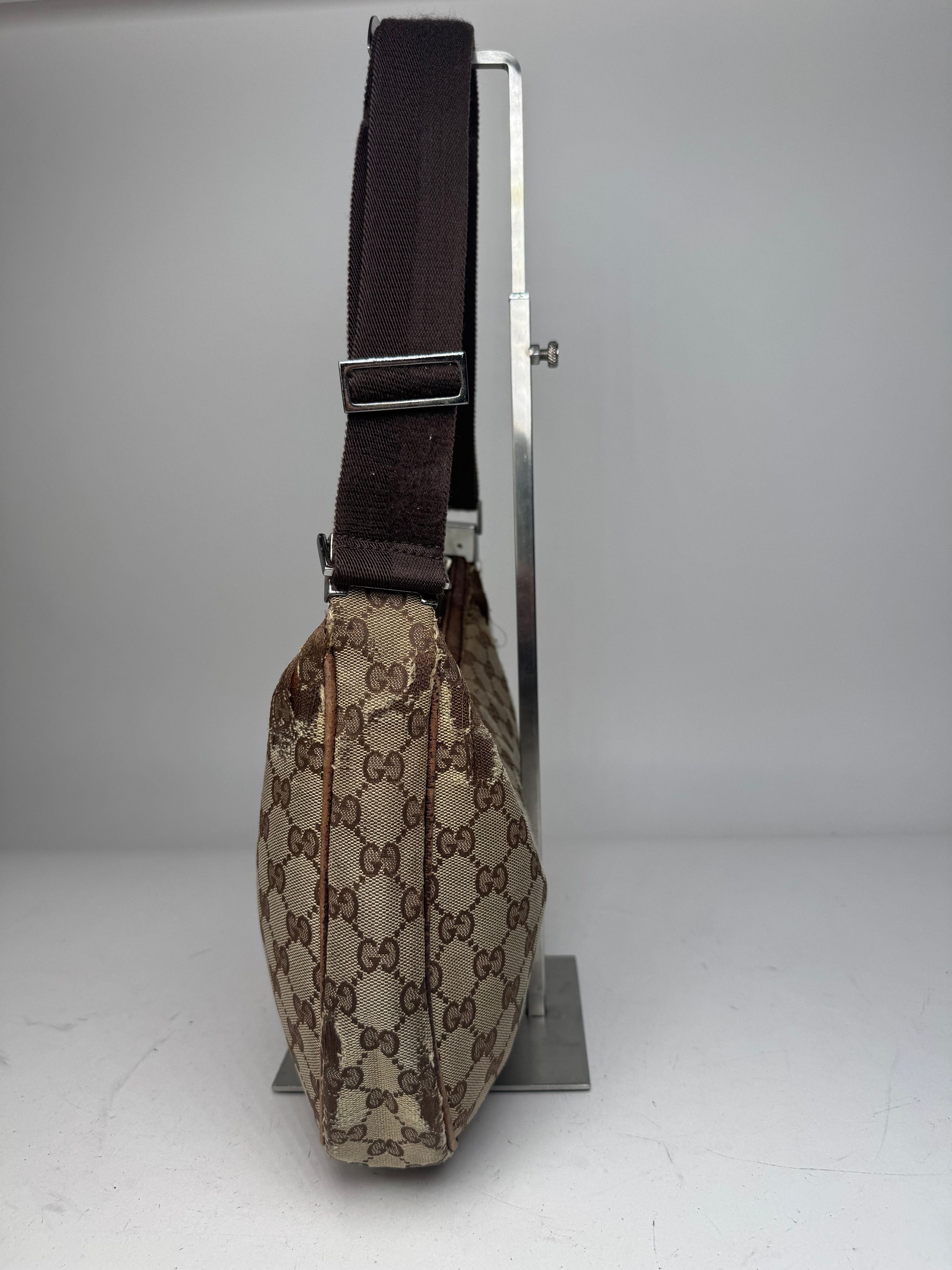 Gucci Vintage Monogram Canvas 2Way Bag Beige Brown Size ONE SIZE - 6 Thumbnail