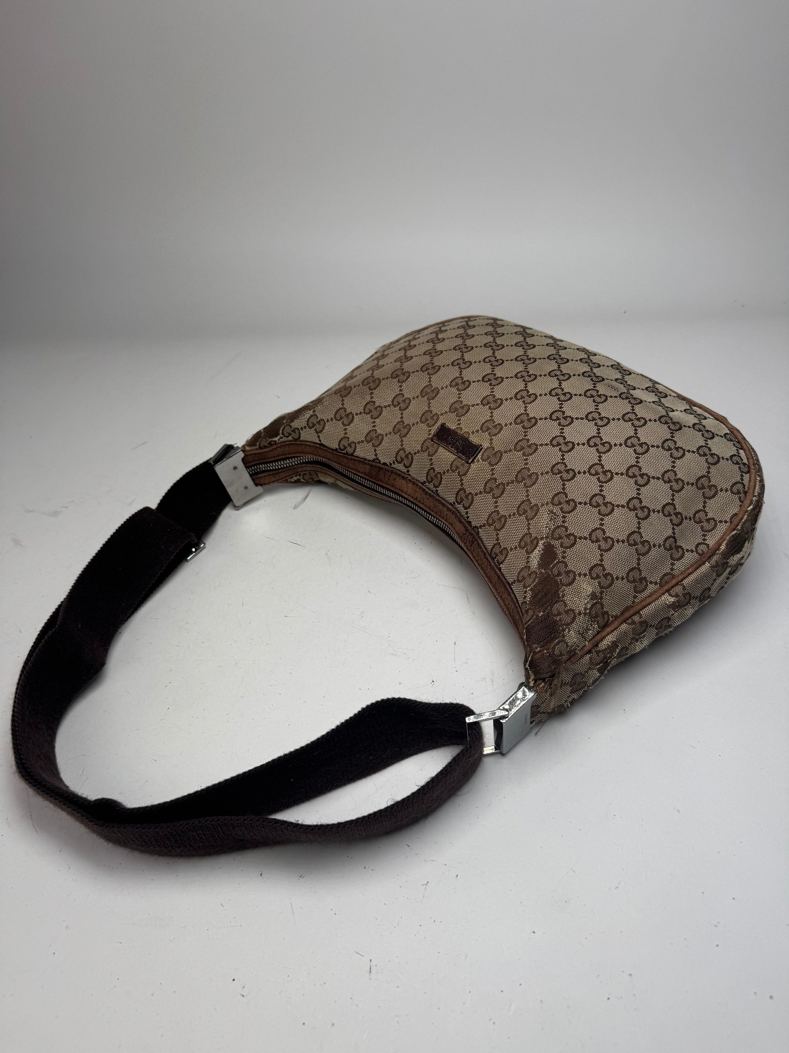 Gucci Vintage Monogram Canvas 2Way Bag Beige Brown Size ONE SIZE - 10 Thumbnail