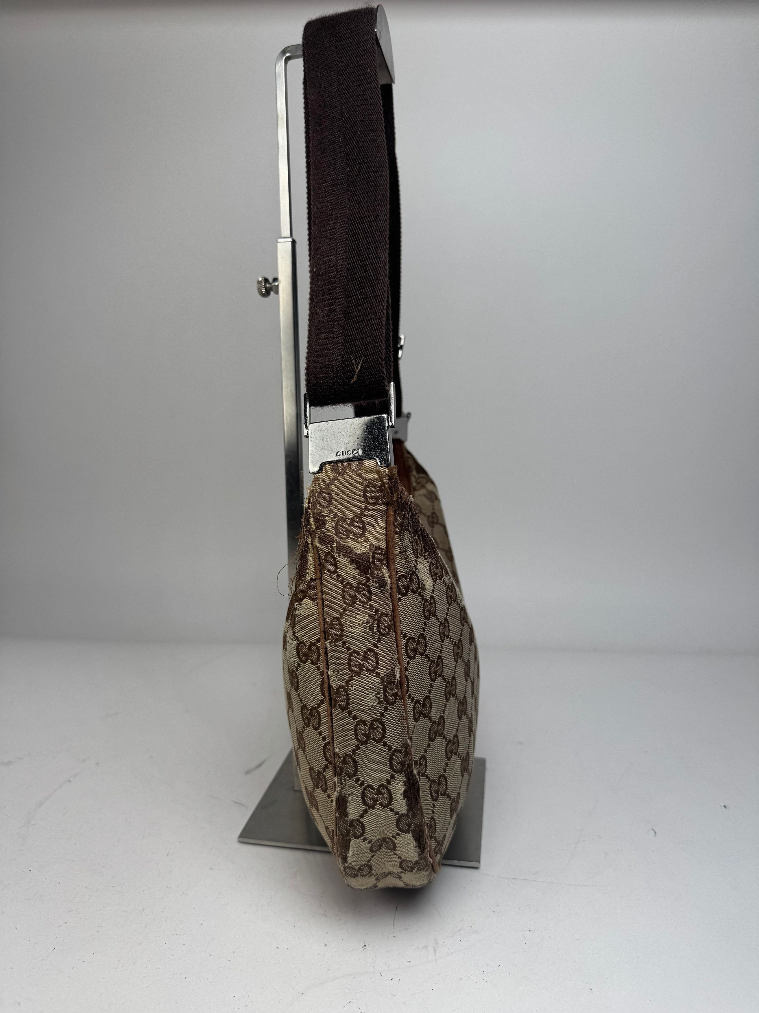 Gucci Vintage Monogram Canvas 2Way Bag Beige Brown Size ONE SIZE - 8 Thumbnail